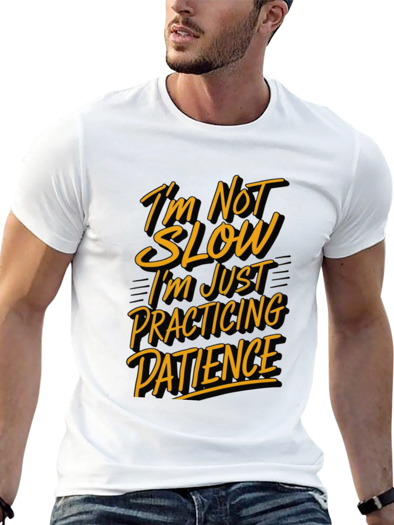 Funny Patience Graphic T-Shirt