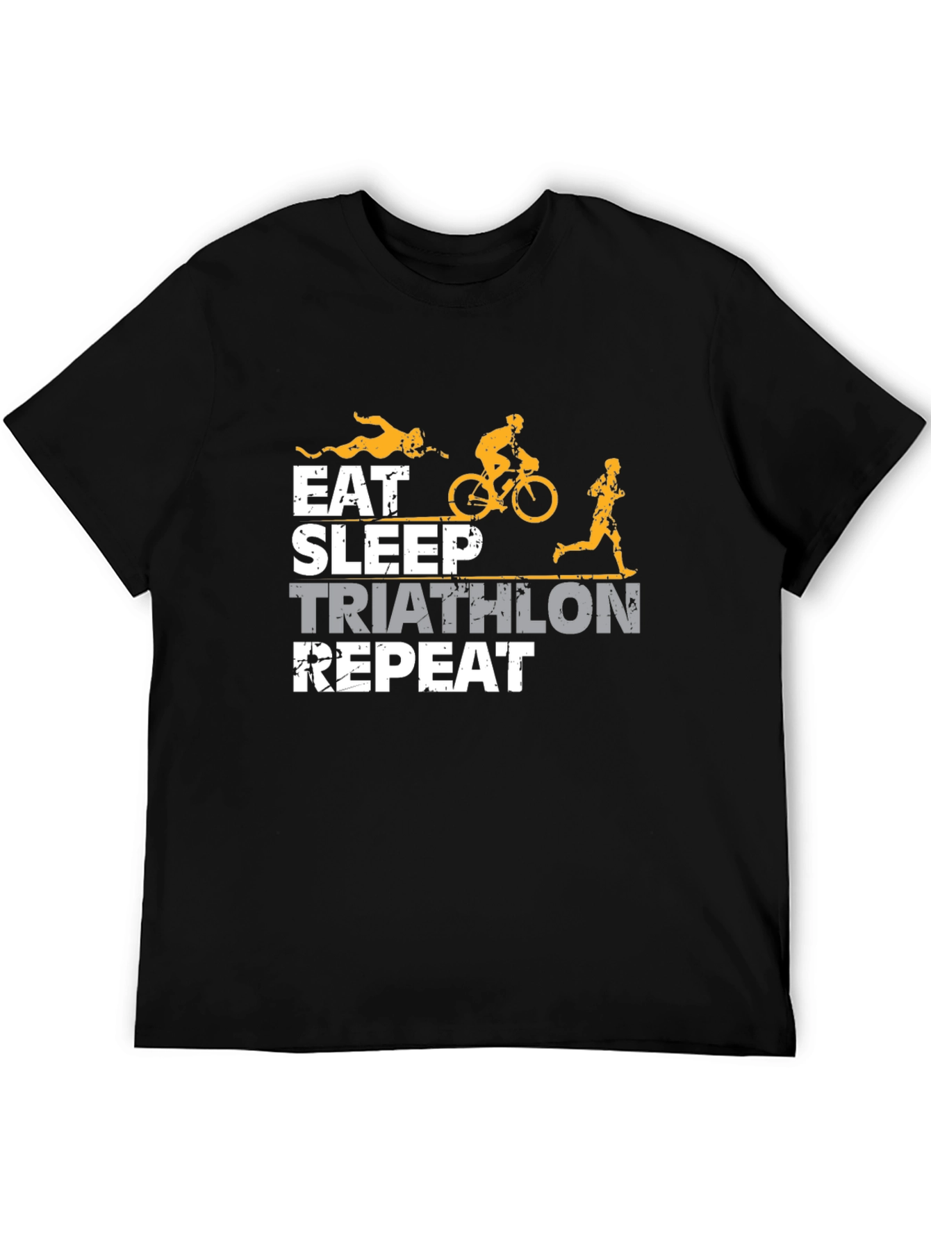 Eat Sleep Triathlon Repeat T-Shirt