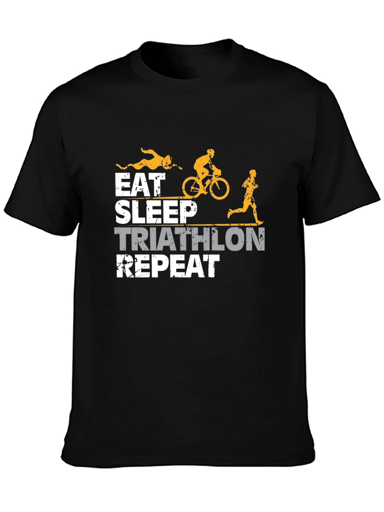 Eat Sleep Triathlon Repeat T-Shirt