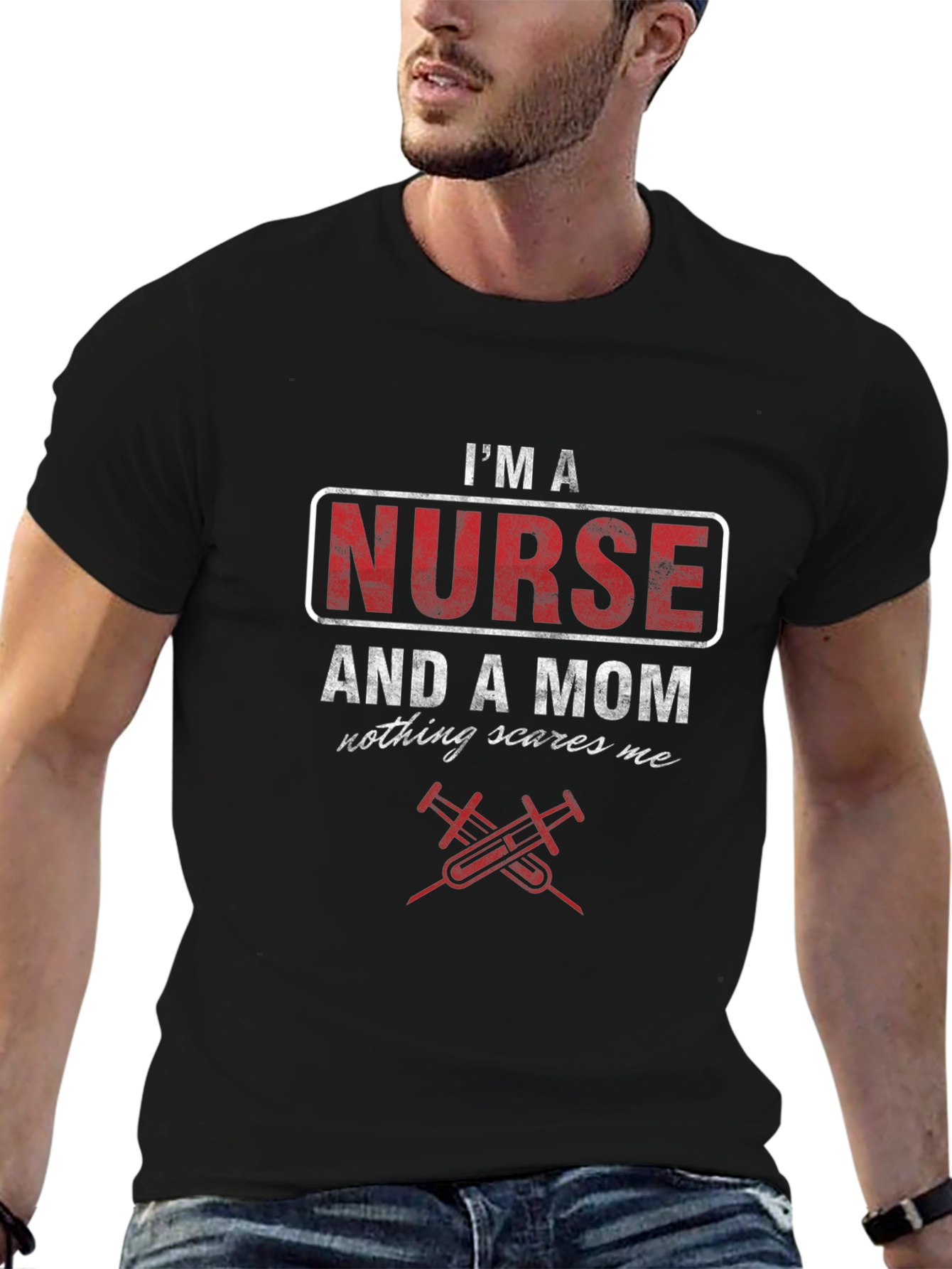 Im a Nurse and a Mom T-Shirt