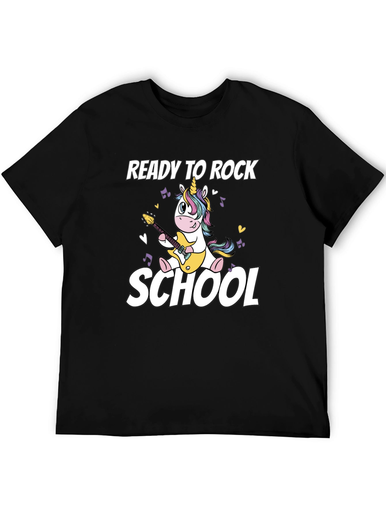 Ready to Rock School Unicorn T-Shirt