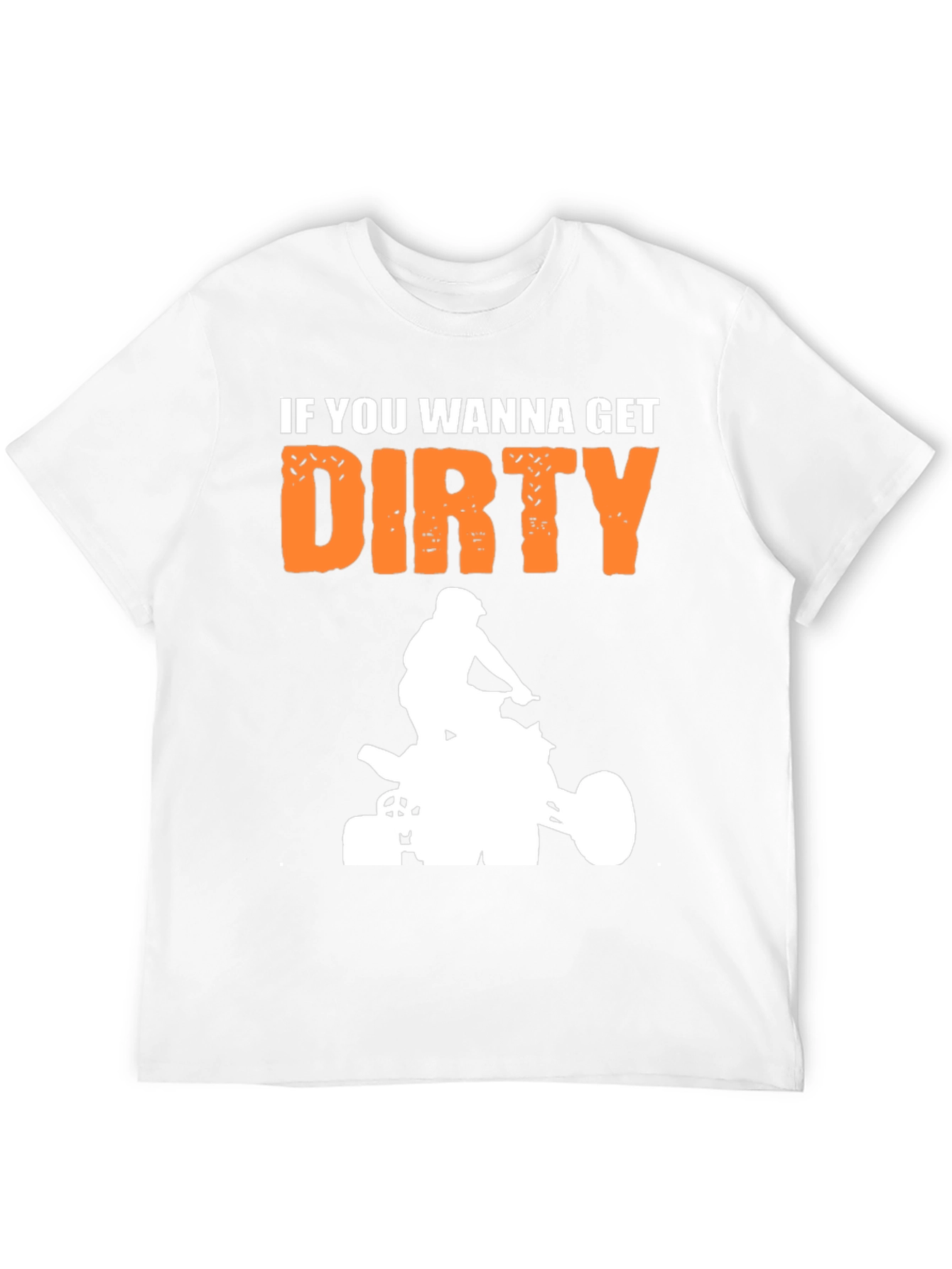 Get Dirty ATV Rider Graphic Tee - Black