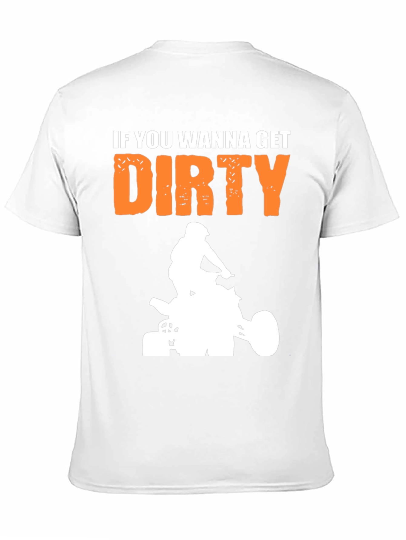Get Dirty ATV Rider Graphic Tee - Black