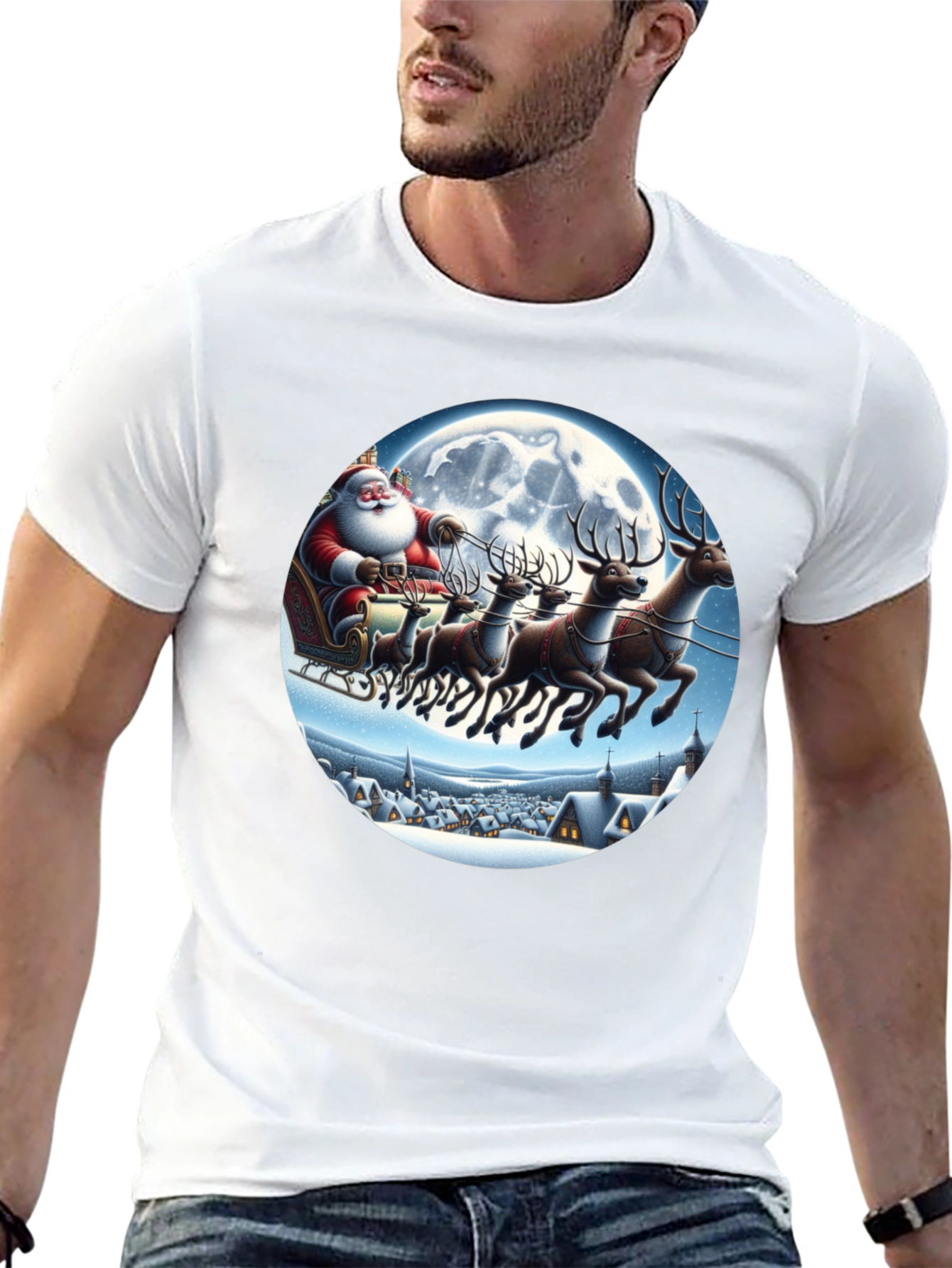 Santas Sleigh Ride T-Shirt
