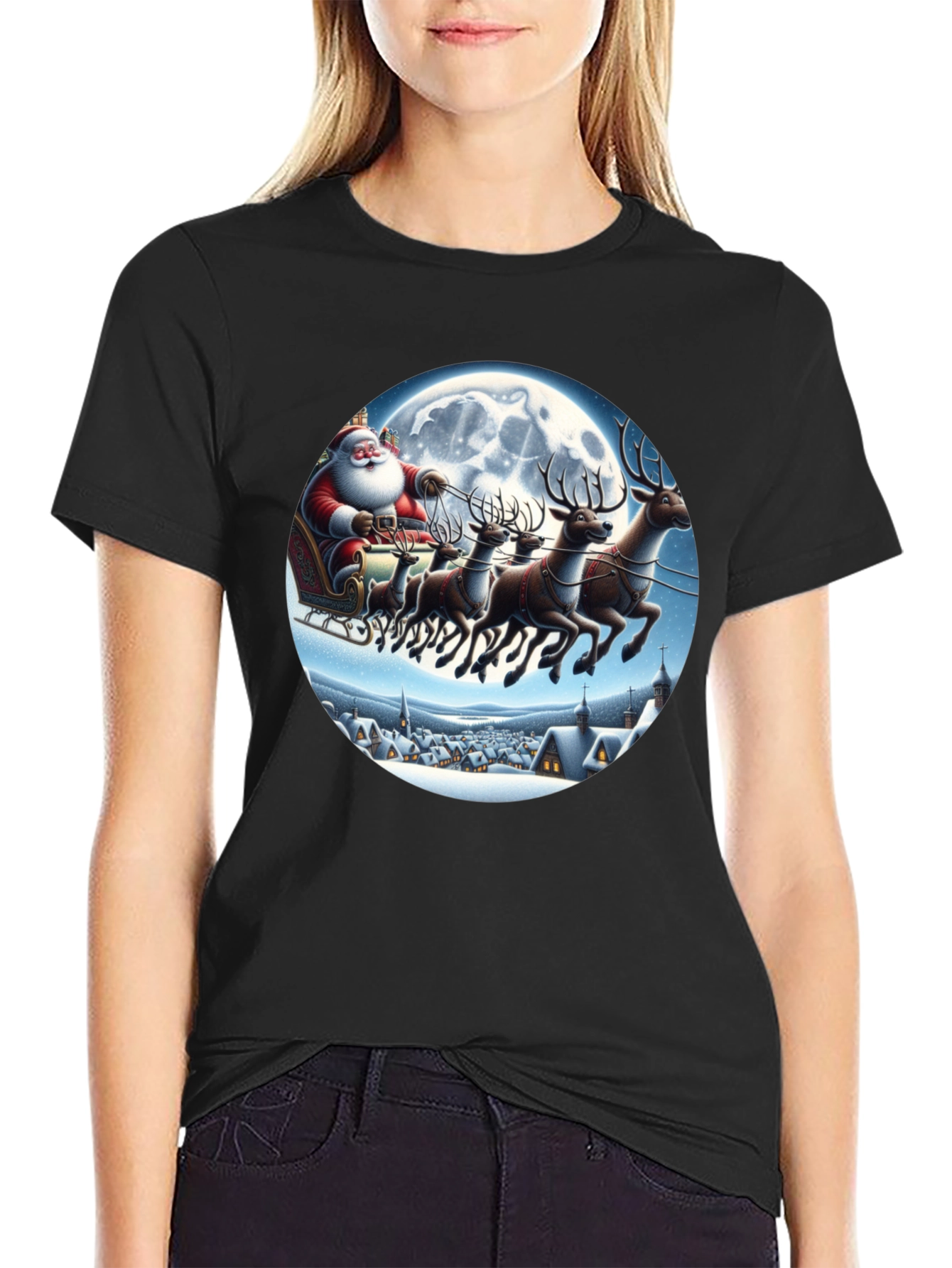Santas Sleigh Ride T-Shirt