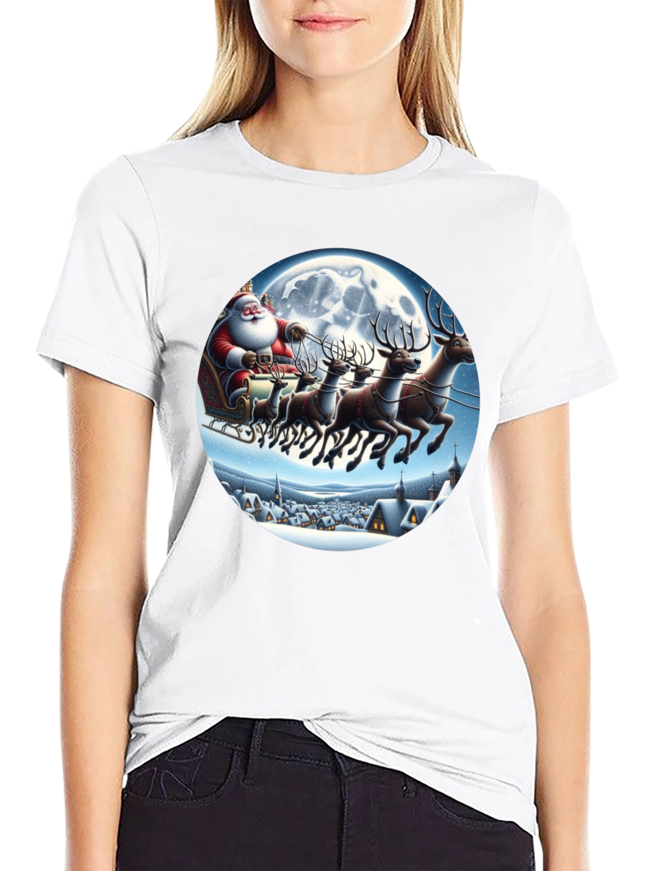 Santas Sleigh Ride T-Shirt
