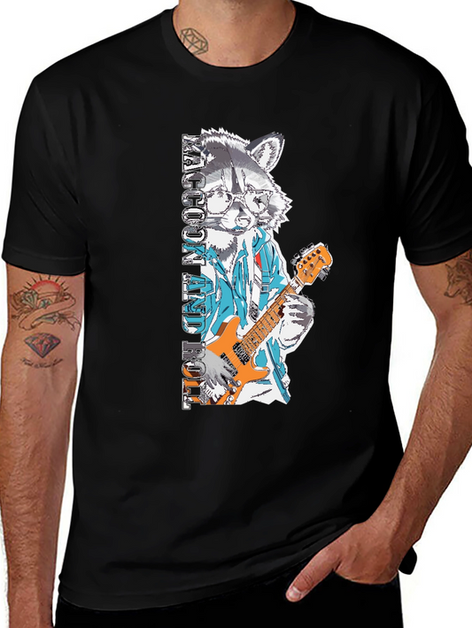Raccoon Rock and Roll T-Shirt