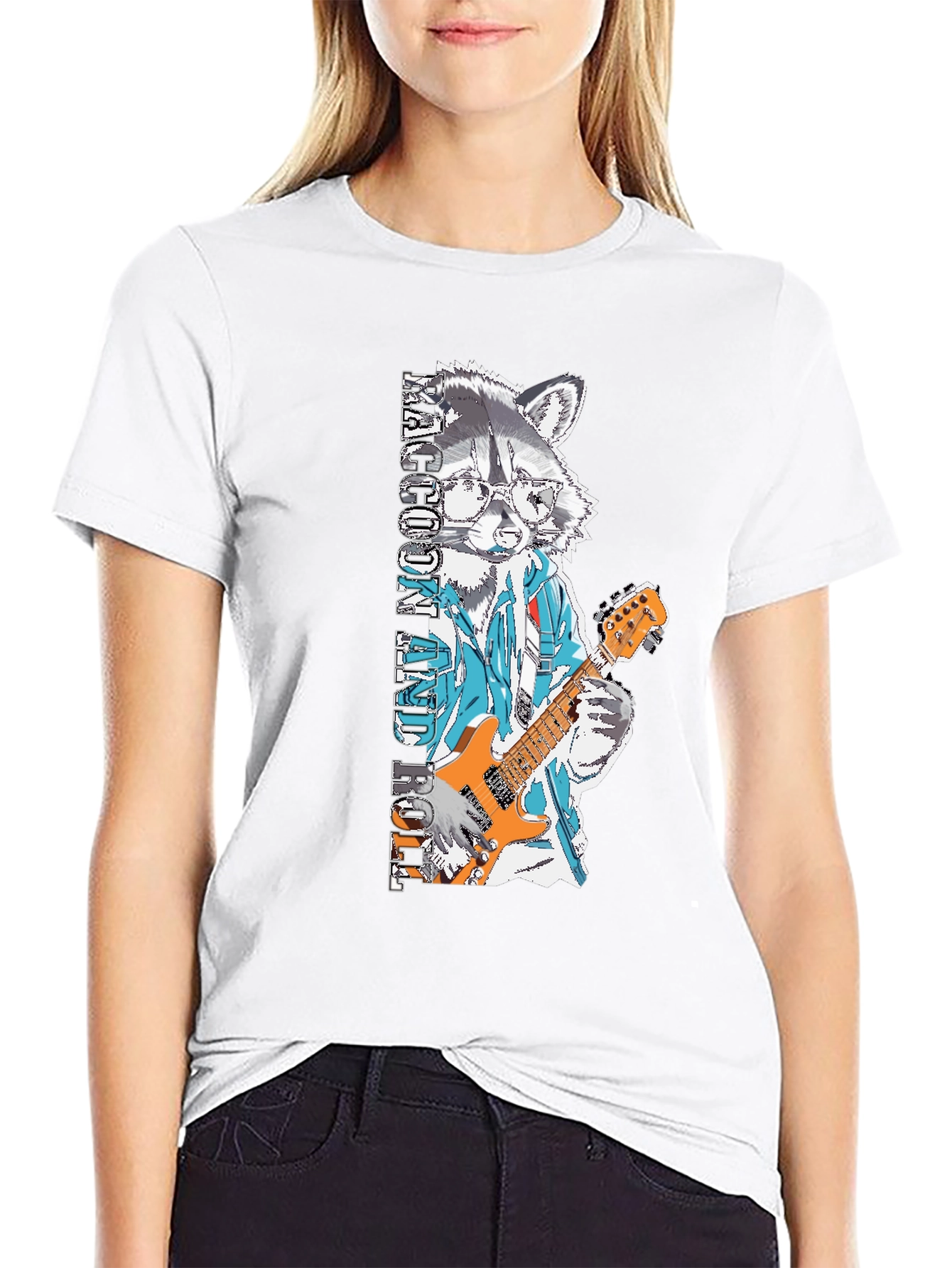 Raccoon Rock and Roll T-Shirt