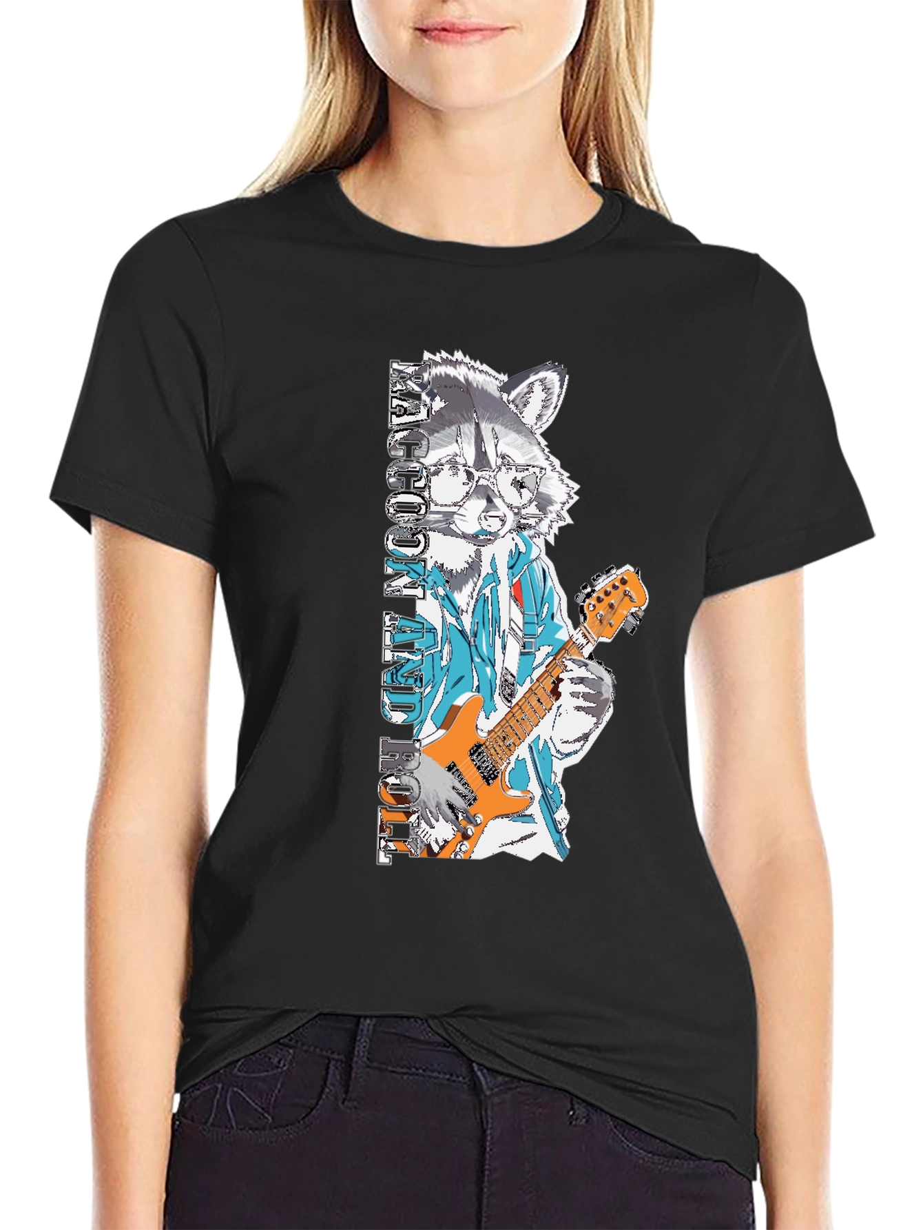 Raccoon Rock and Roll T-Shirt