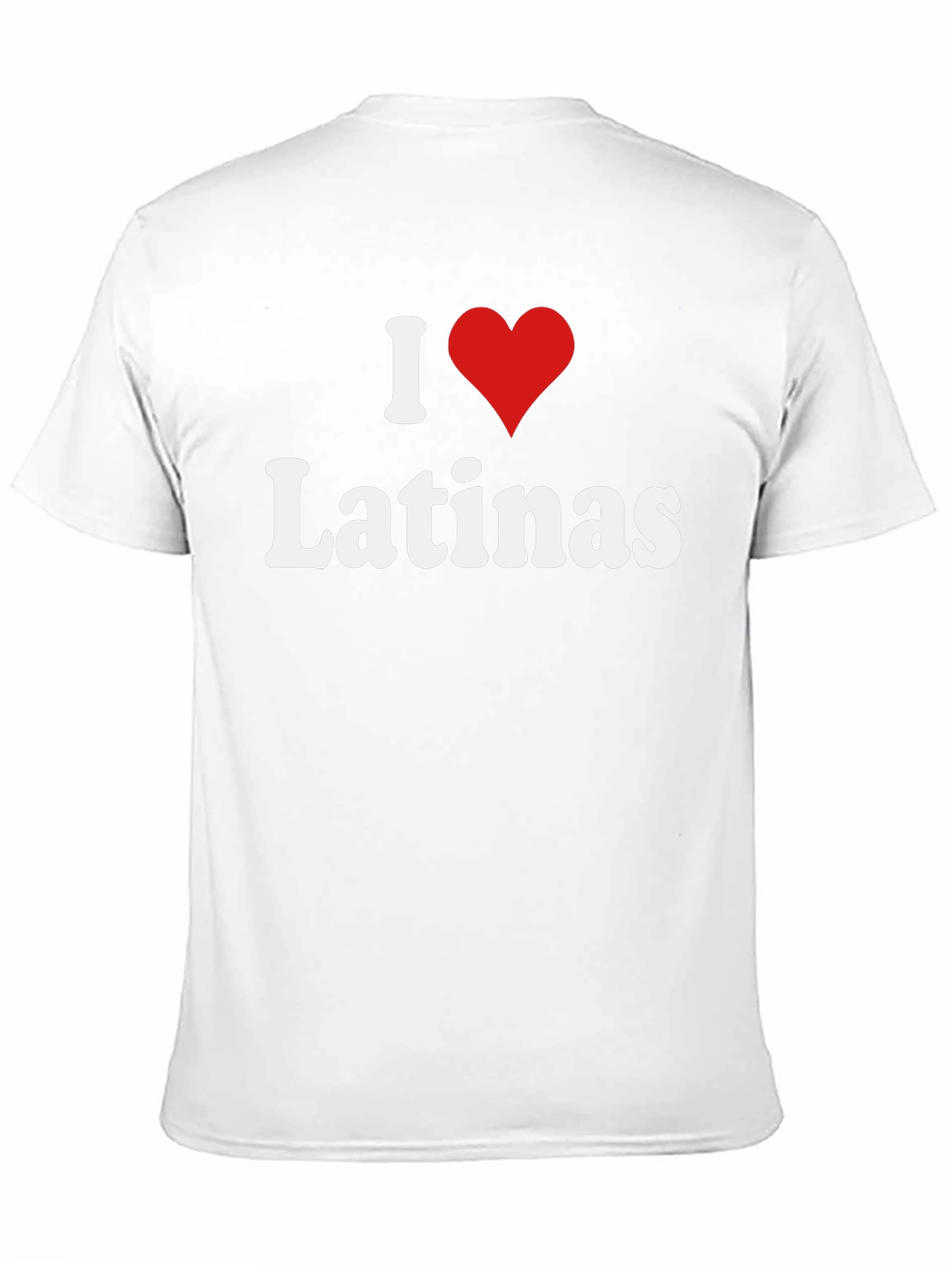 I Heart Latinas Black T-Shirt