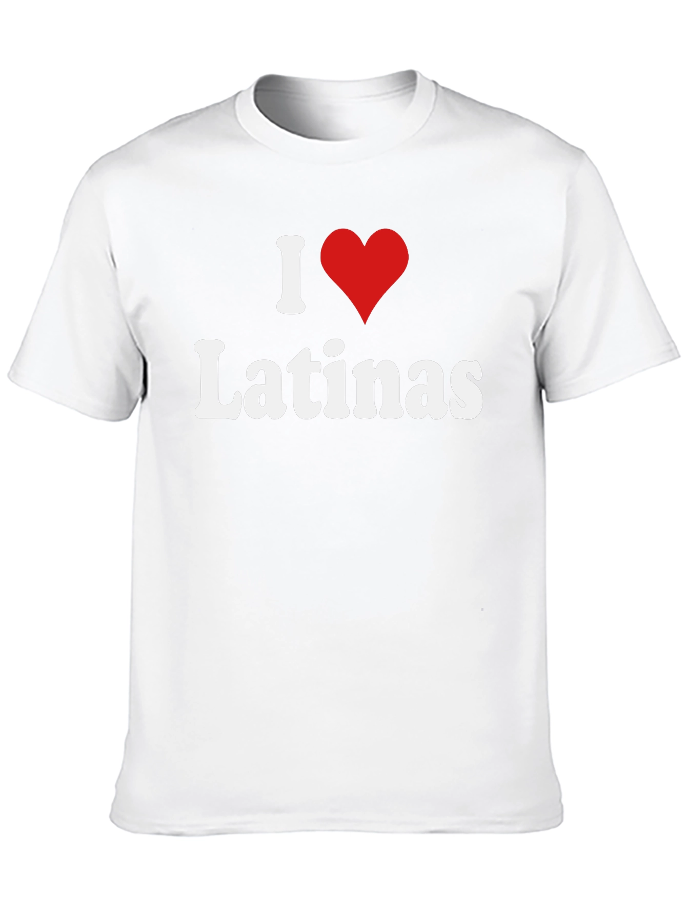 I Heart Latinas Black T-Shirt