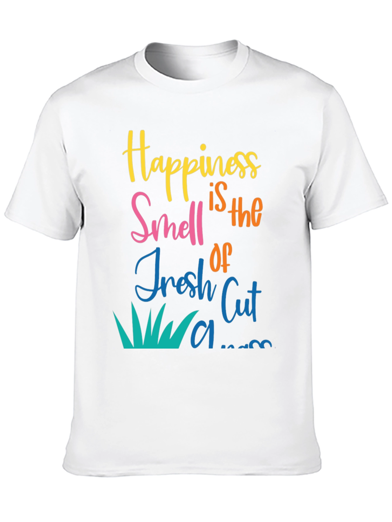 Happiness is Fresh Cut Lawn Graphic Tee