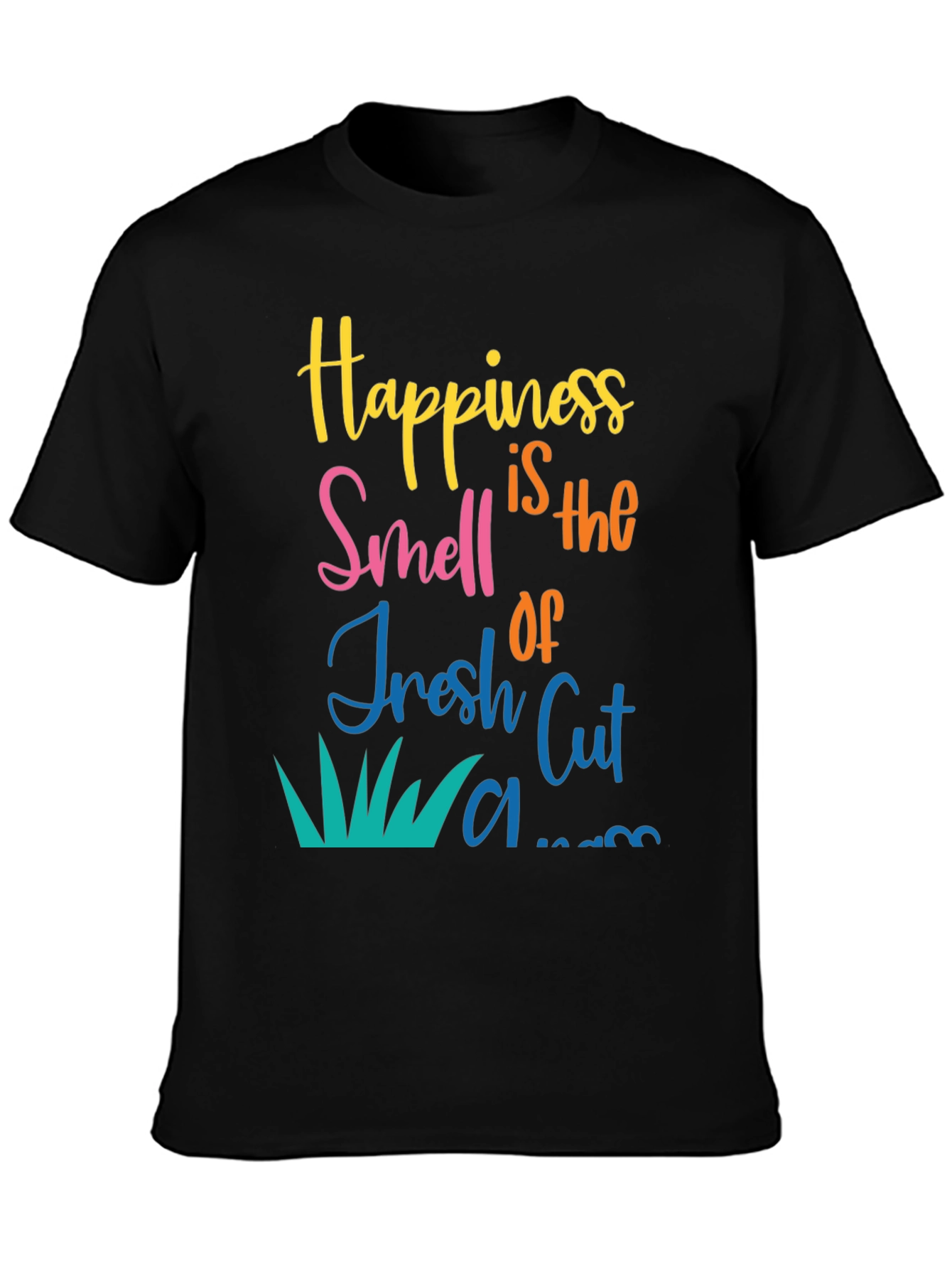 Happiness is Fresh Cut Lawn Graphic Tee