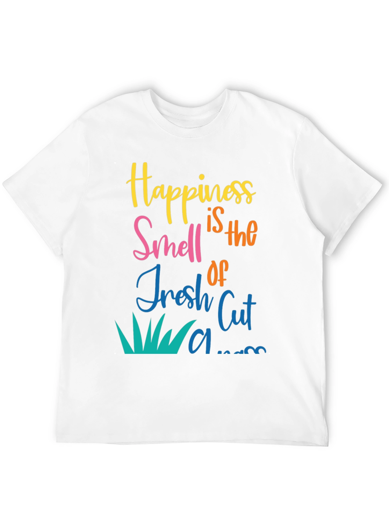 Happiness is Fresh Cut Lawn Graphic Tee