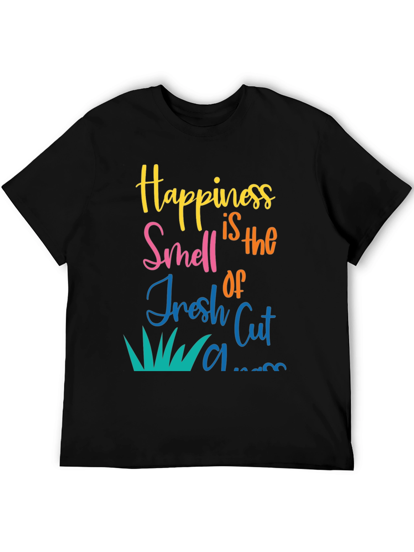 Happiness is Fresh Cut Lawn Graphic Tee