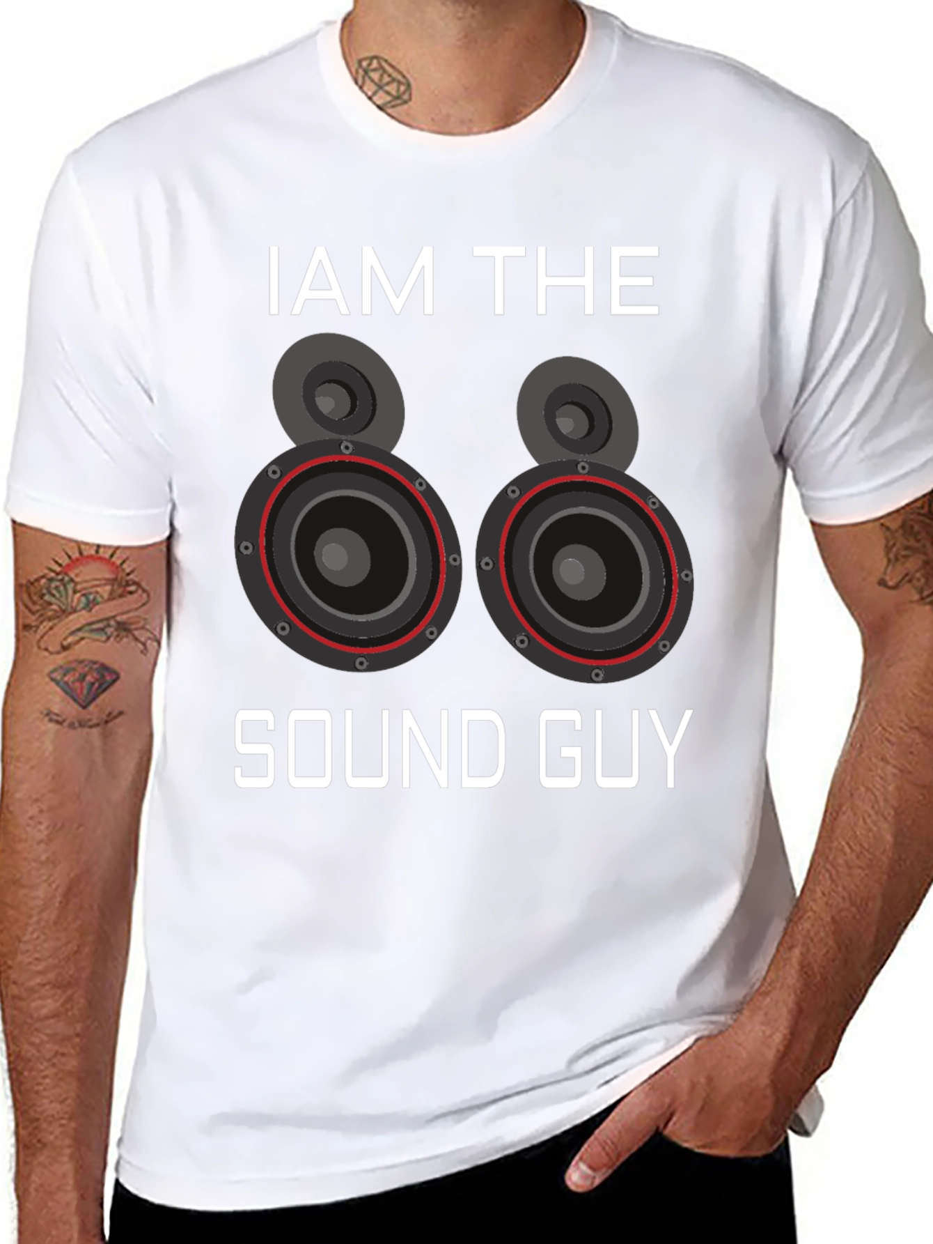 IAM THE SOUND GUY Graphic Tee