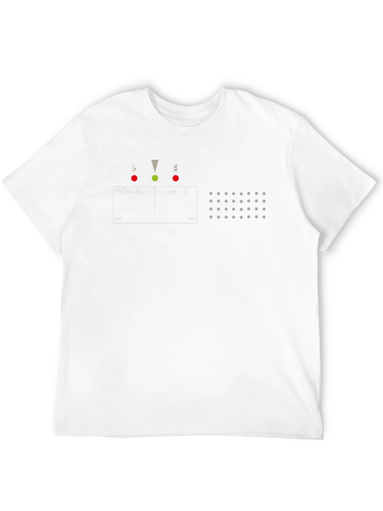 Musicians Tuner Graphic T-Shirt - Black