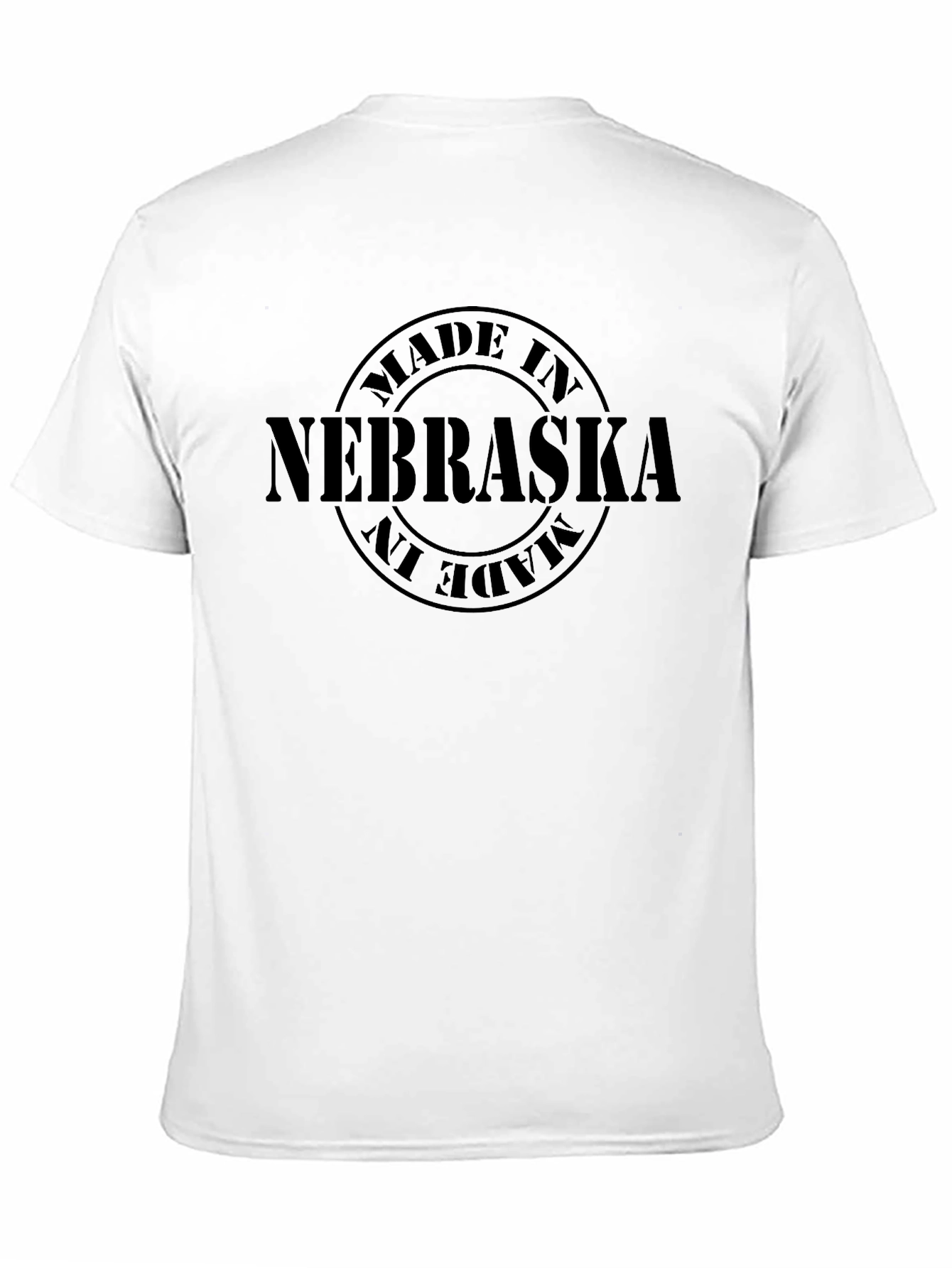 Made in Nebraska Black T-Shirt