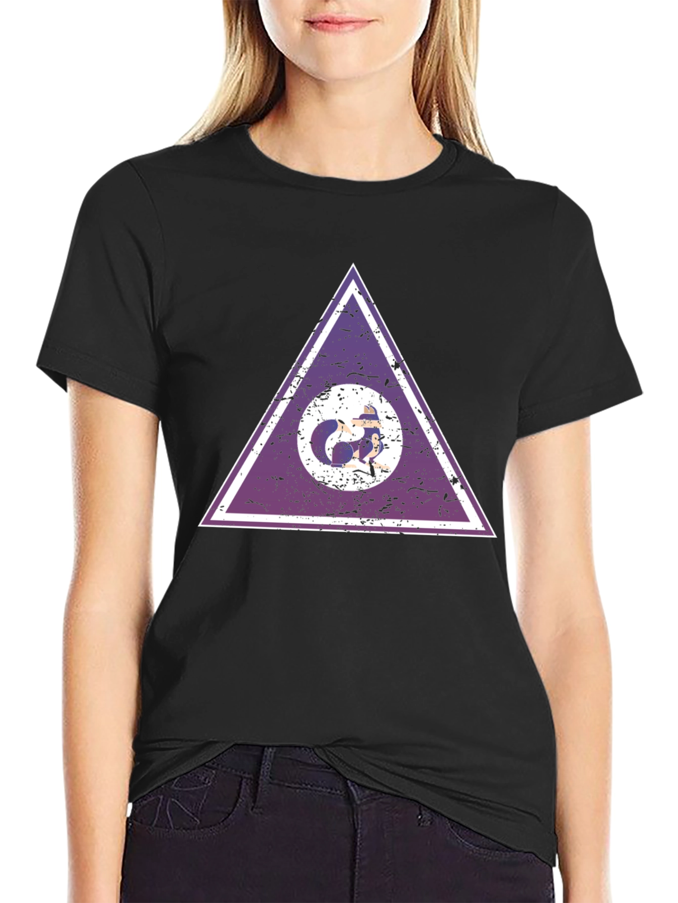 Geometric Fox T-Shirt - Stylish Graphic Tee