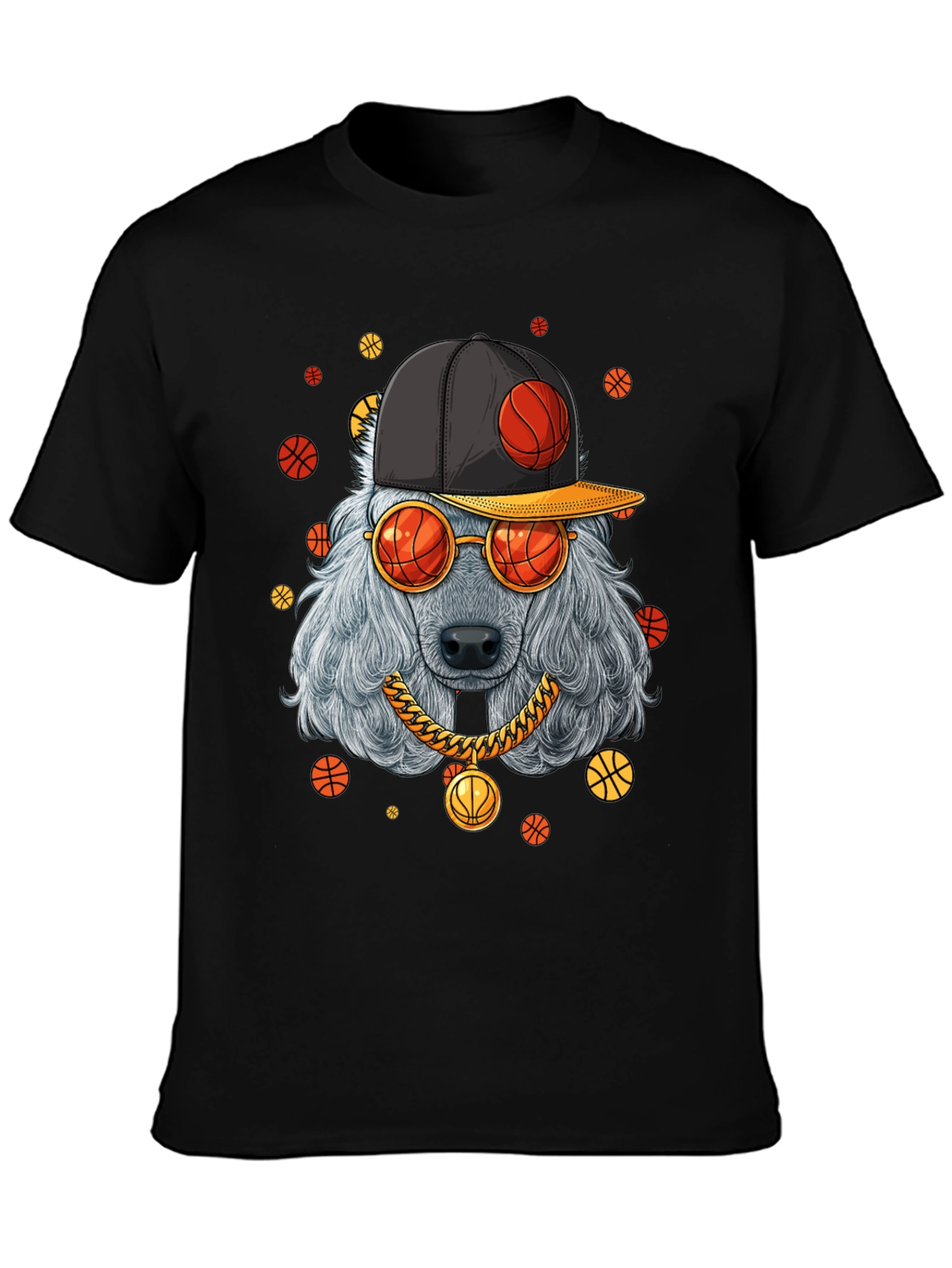 Cool Dog Basketball T-Shirt