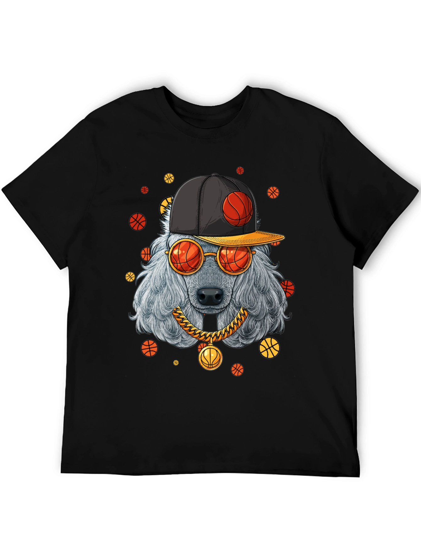Cool Dog Basketball T-Shirt