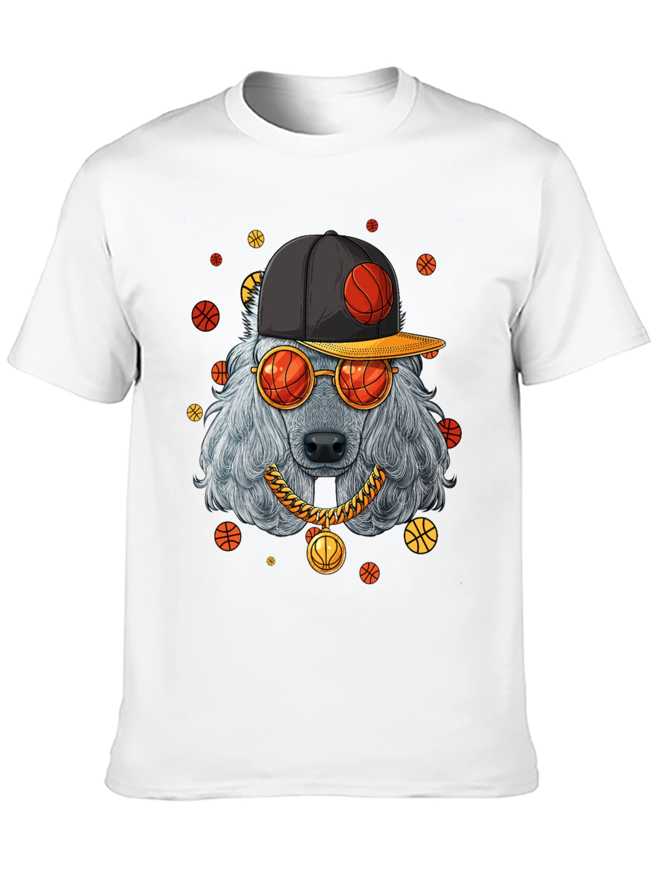 Cool Dog Basketball T-Shirt