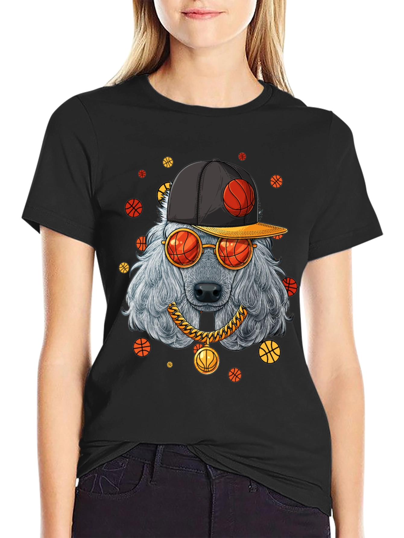 Cool Dog Basketball T-Shirt