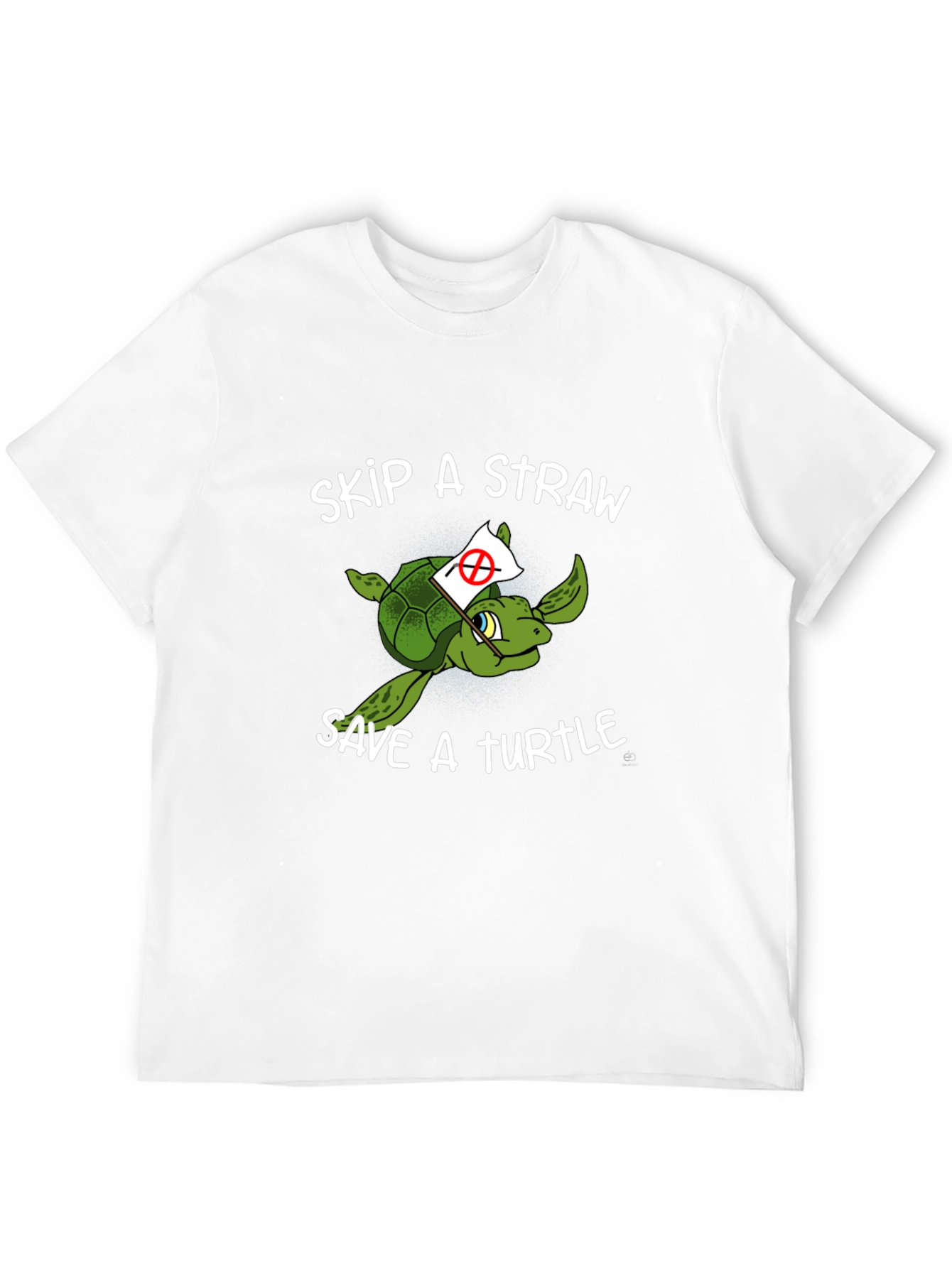 Skip A Straw Save A Turtle Graphic Tee