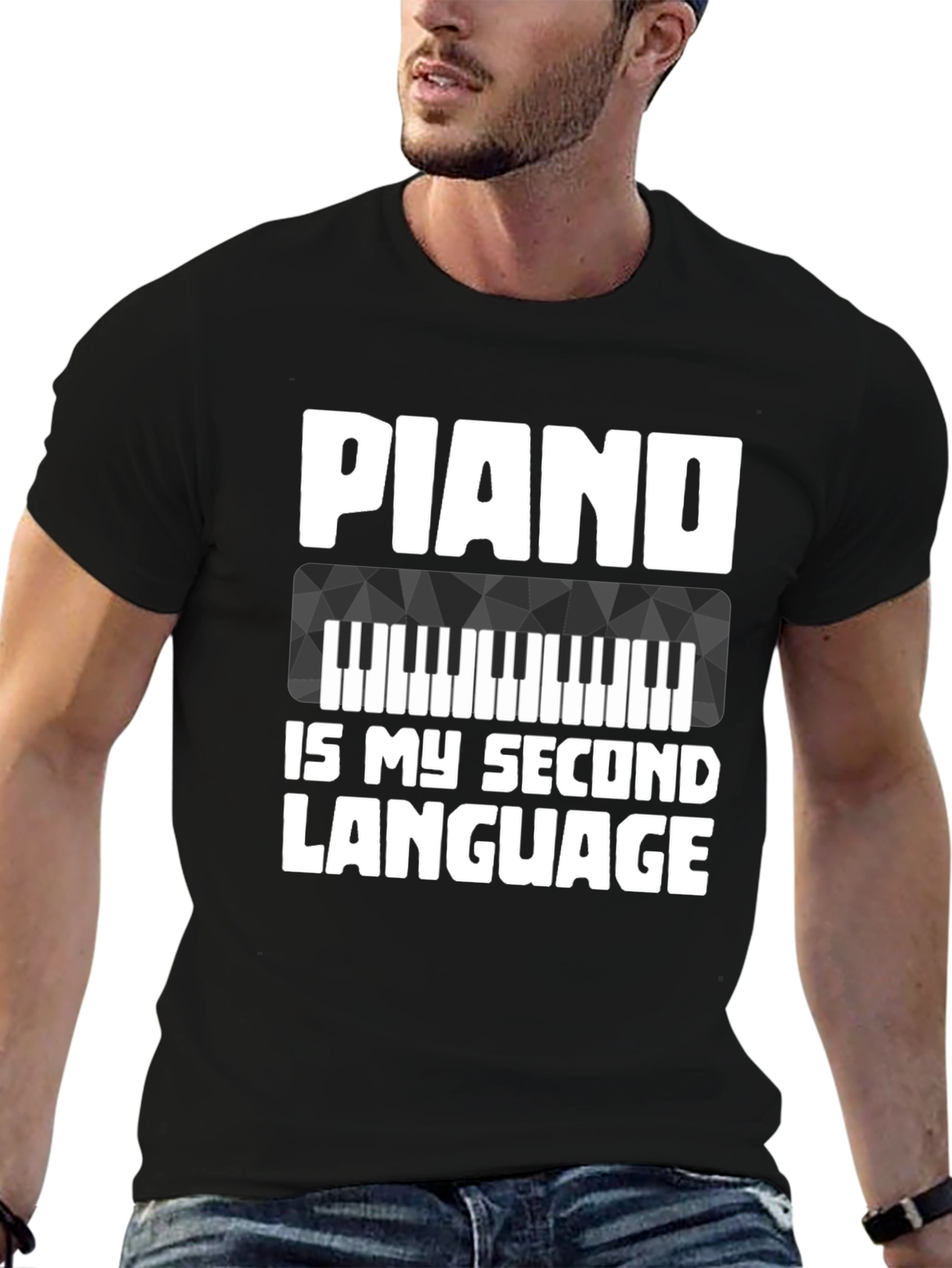 Piano Is My Second Language T-Shirt
