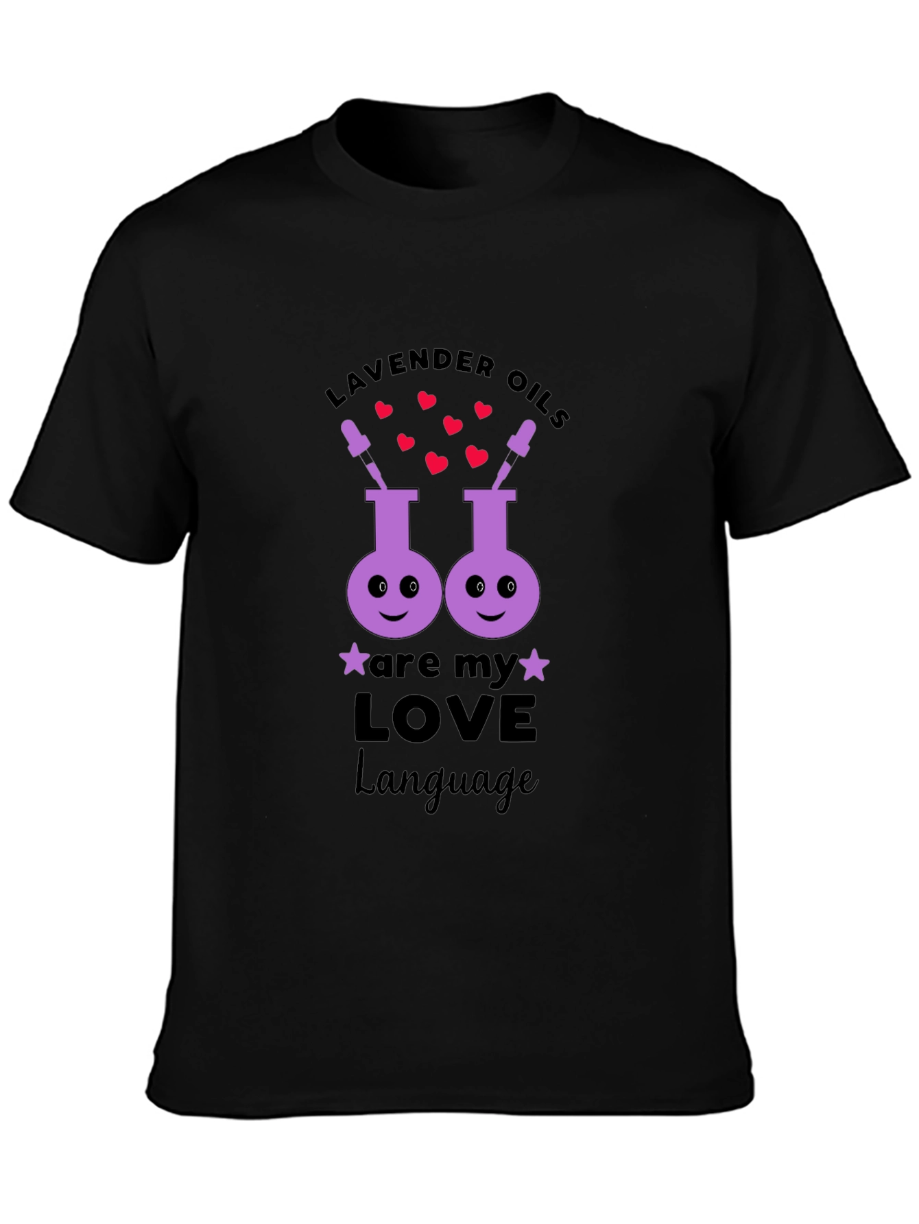 Lavender Oils Love Language T-Shirt