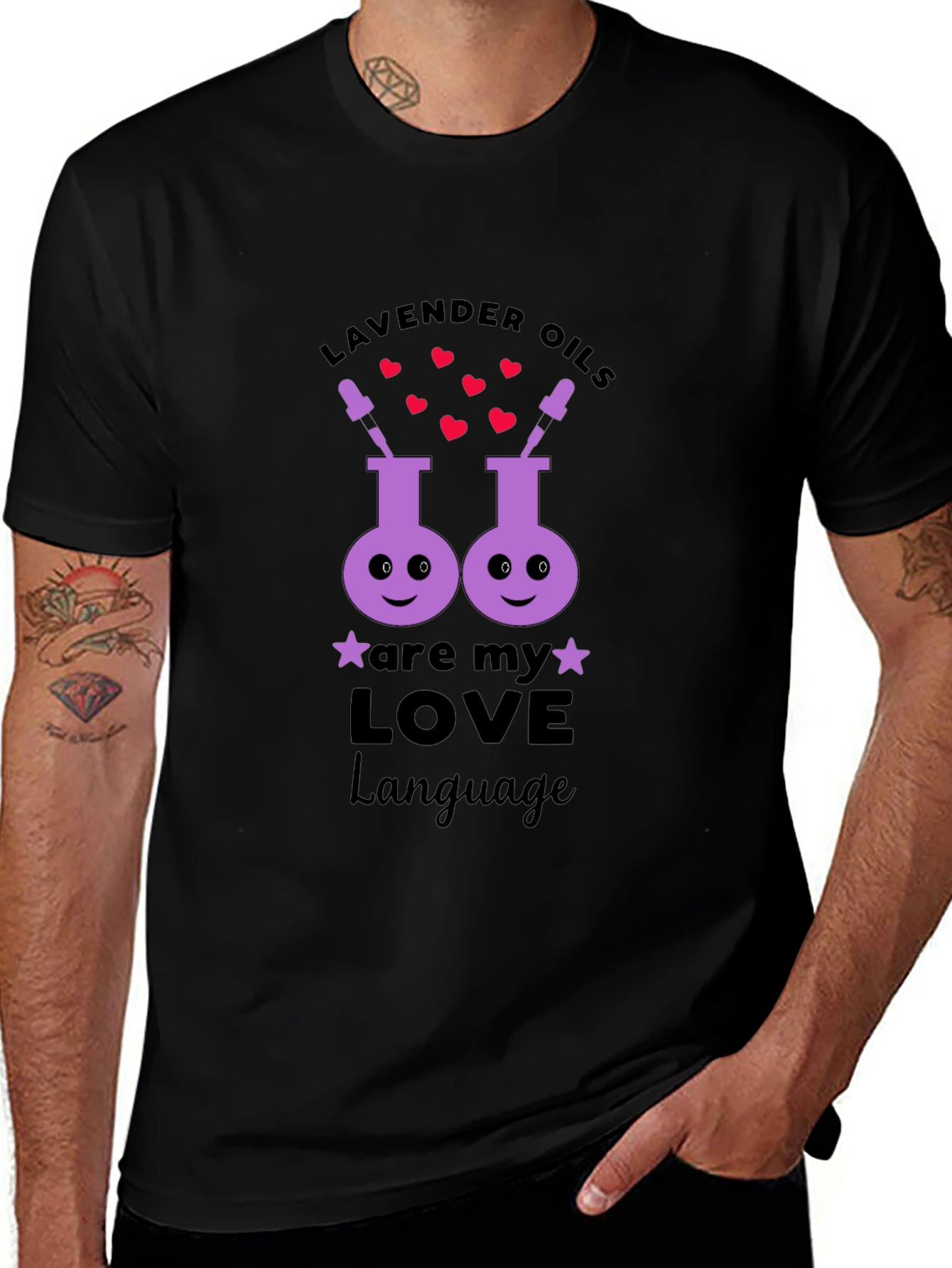 Lavender Oils Love Language T-Shirt