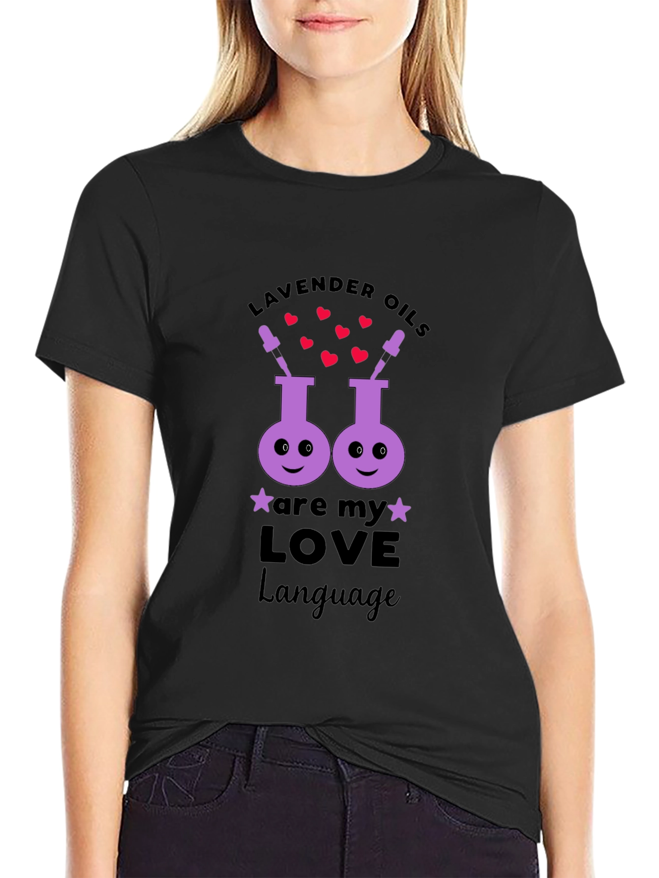 Lavender Oils Love Language T-Shirt