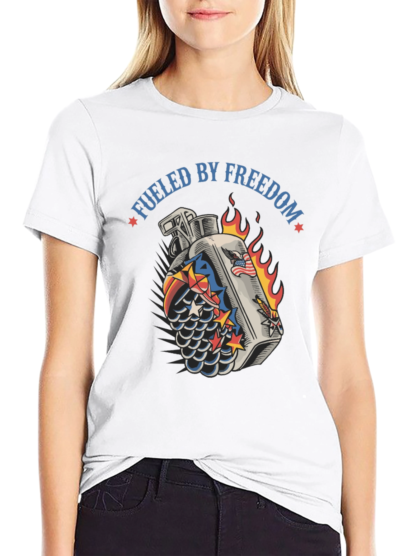 Fueled by Freedom Graphic T-Shirt