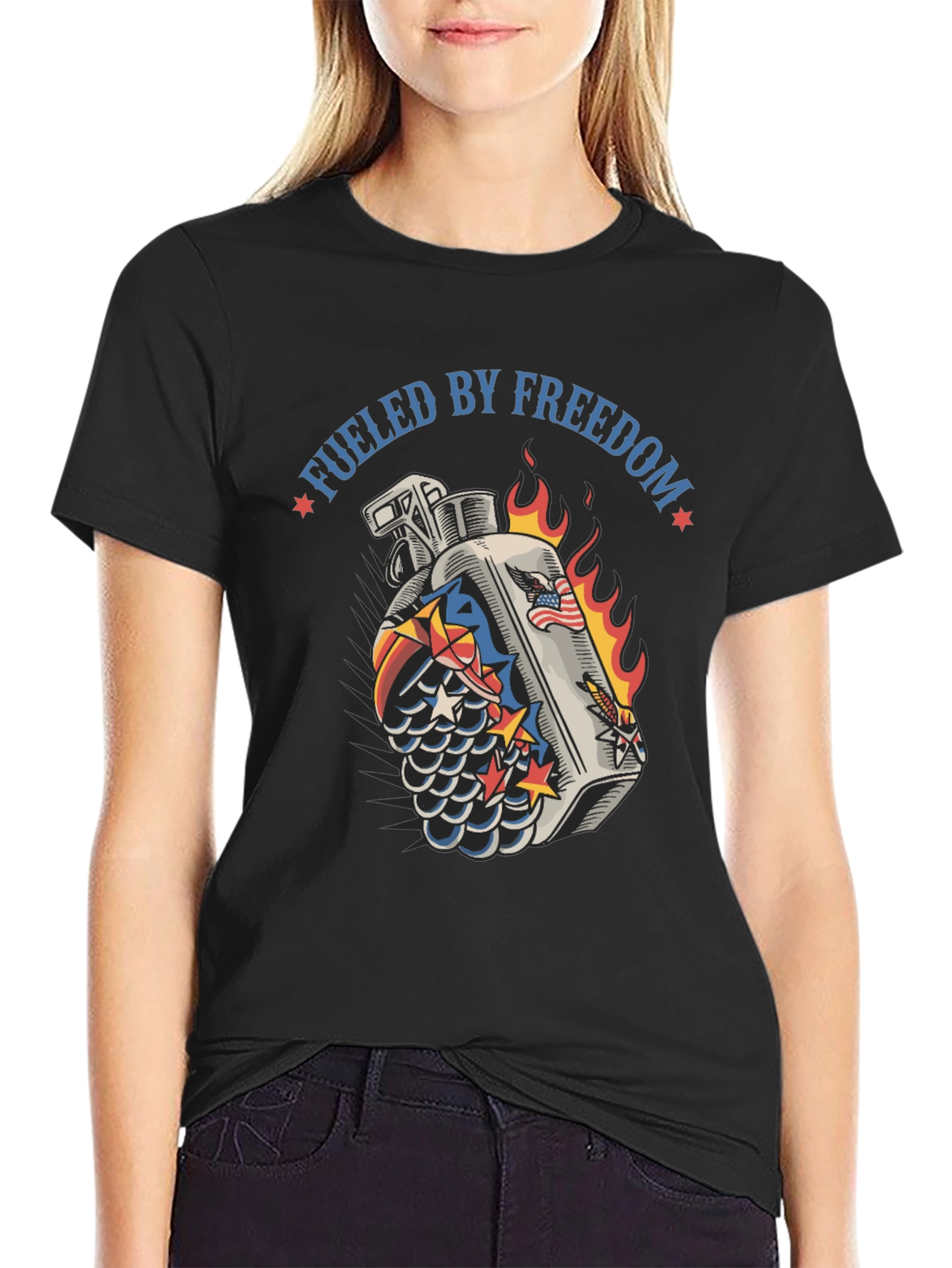 Fueled by Freedom Graphic T-Shirt