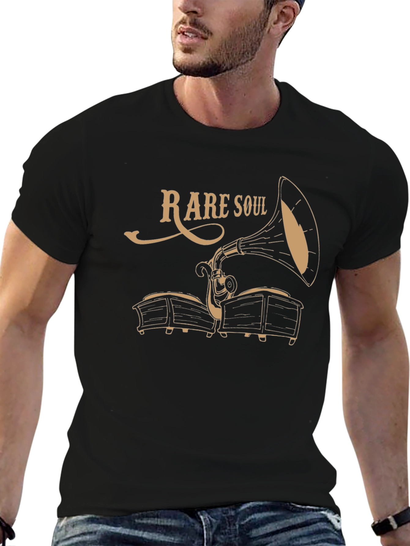Rare Soul Phonograph Graphic T-Shirt