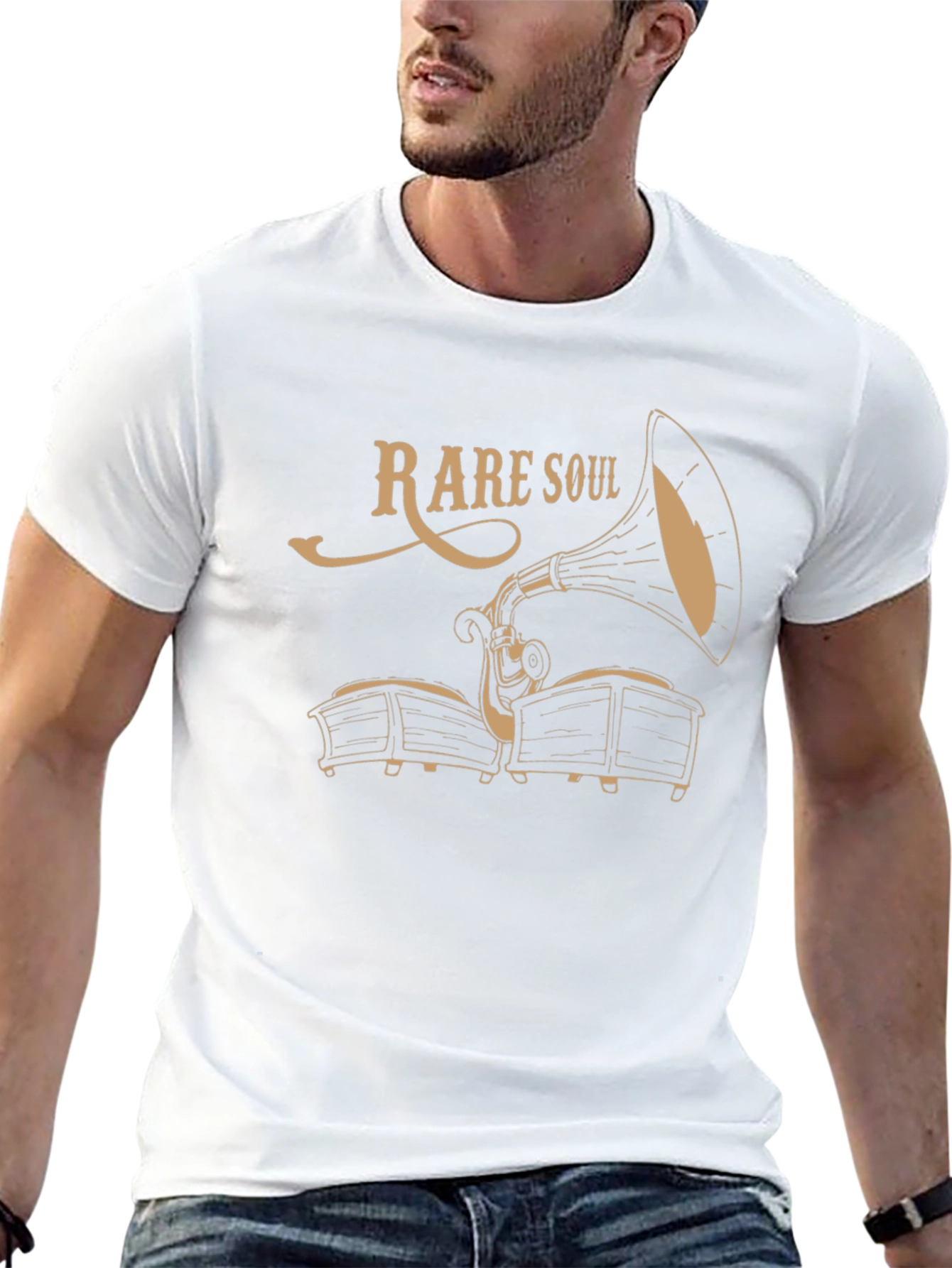 Rare Soul Phonograph Graphic T-Shirt
