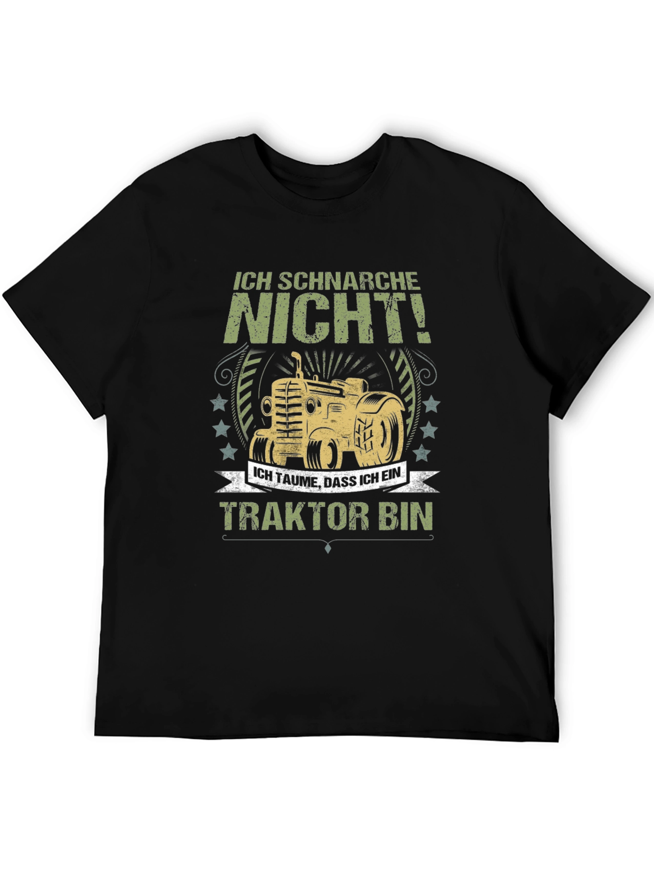 Funny Tractor T-Shirt - I Dont Snore