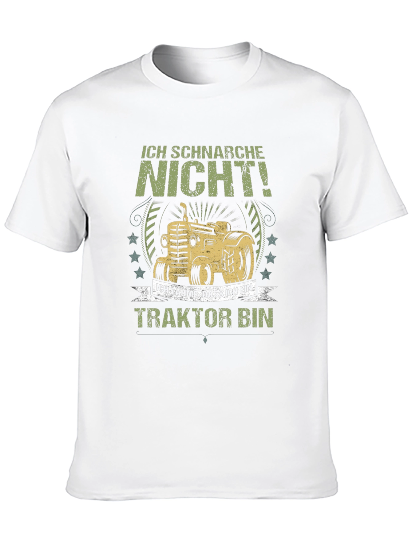 Funny Tractor T-Shirt - I Dont Snore