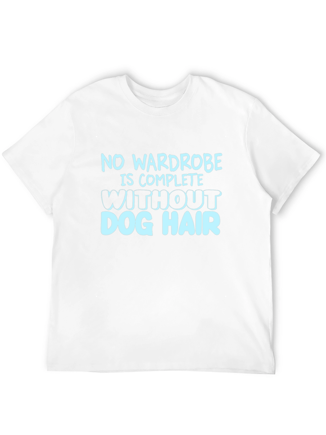 Dog Hair Black T-Shirt