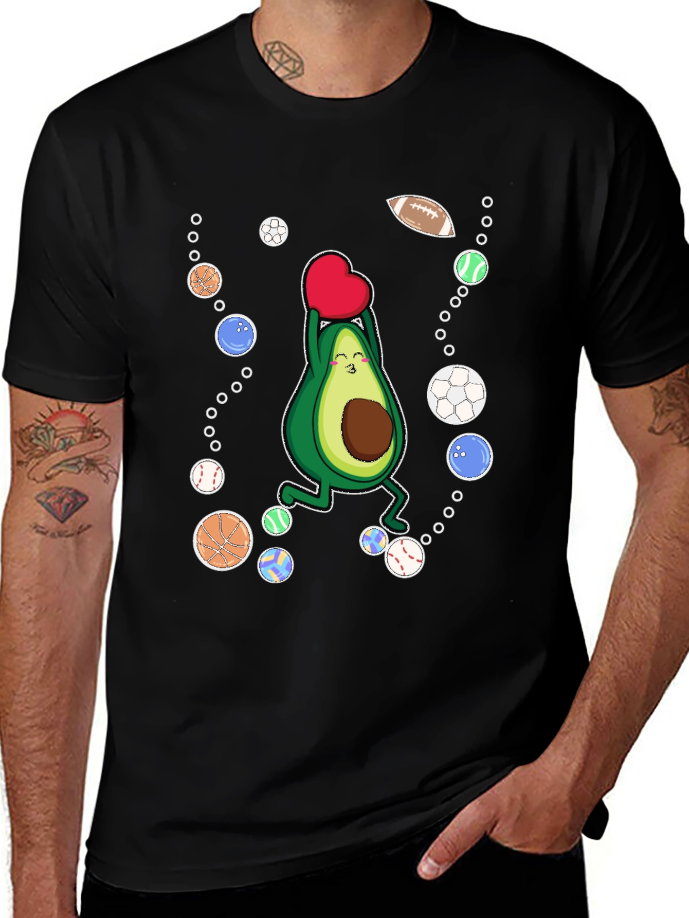Avocado Sports Lover T-Shirt