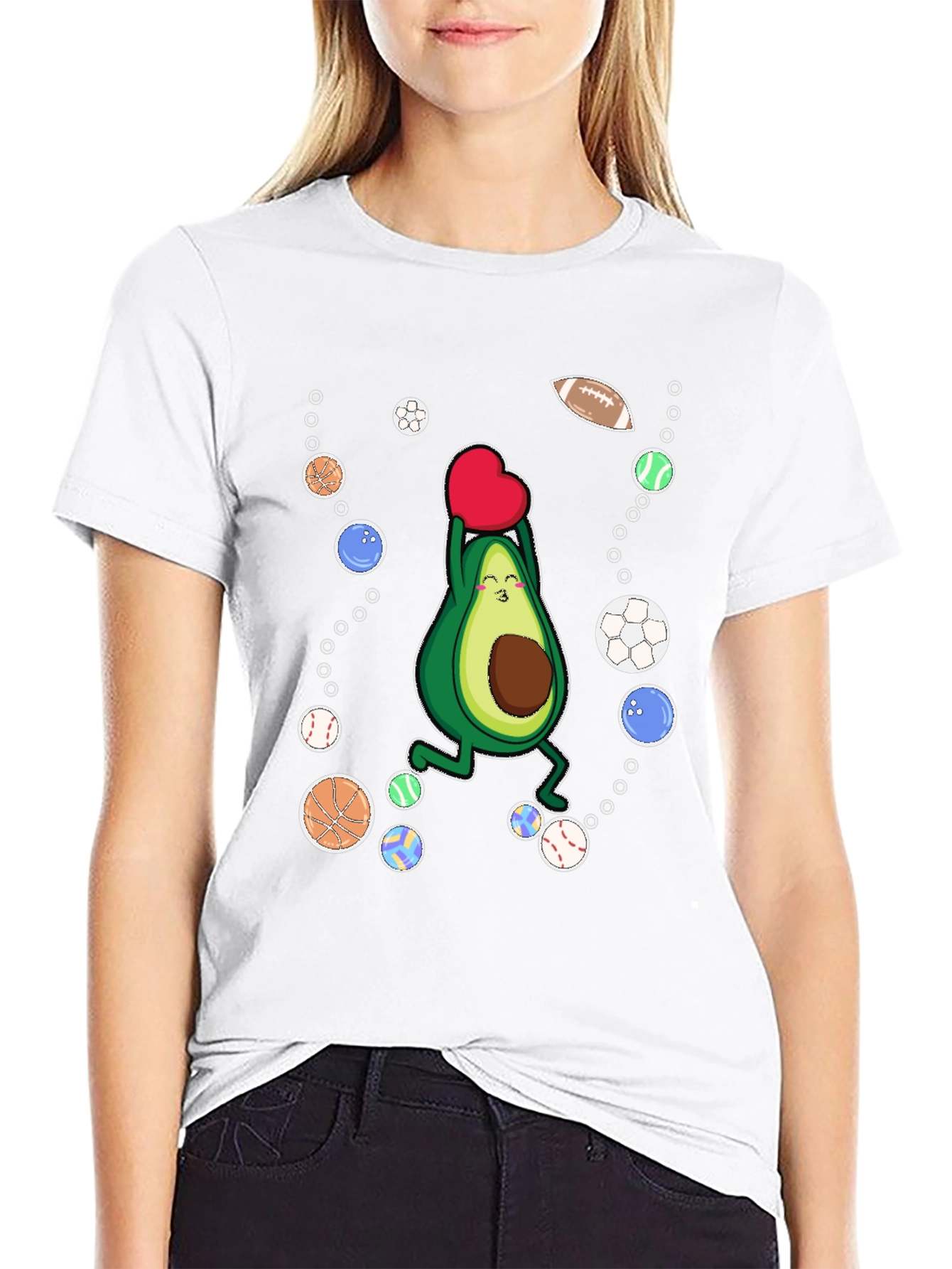 Avocado Sports Lover T-Shirt