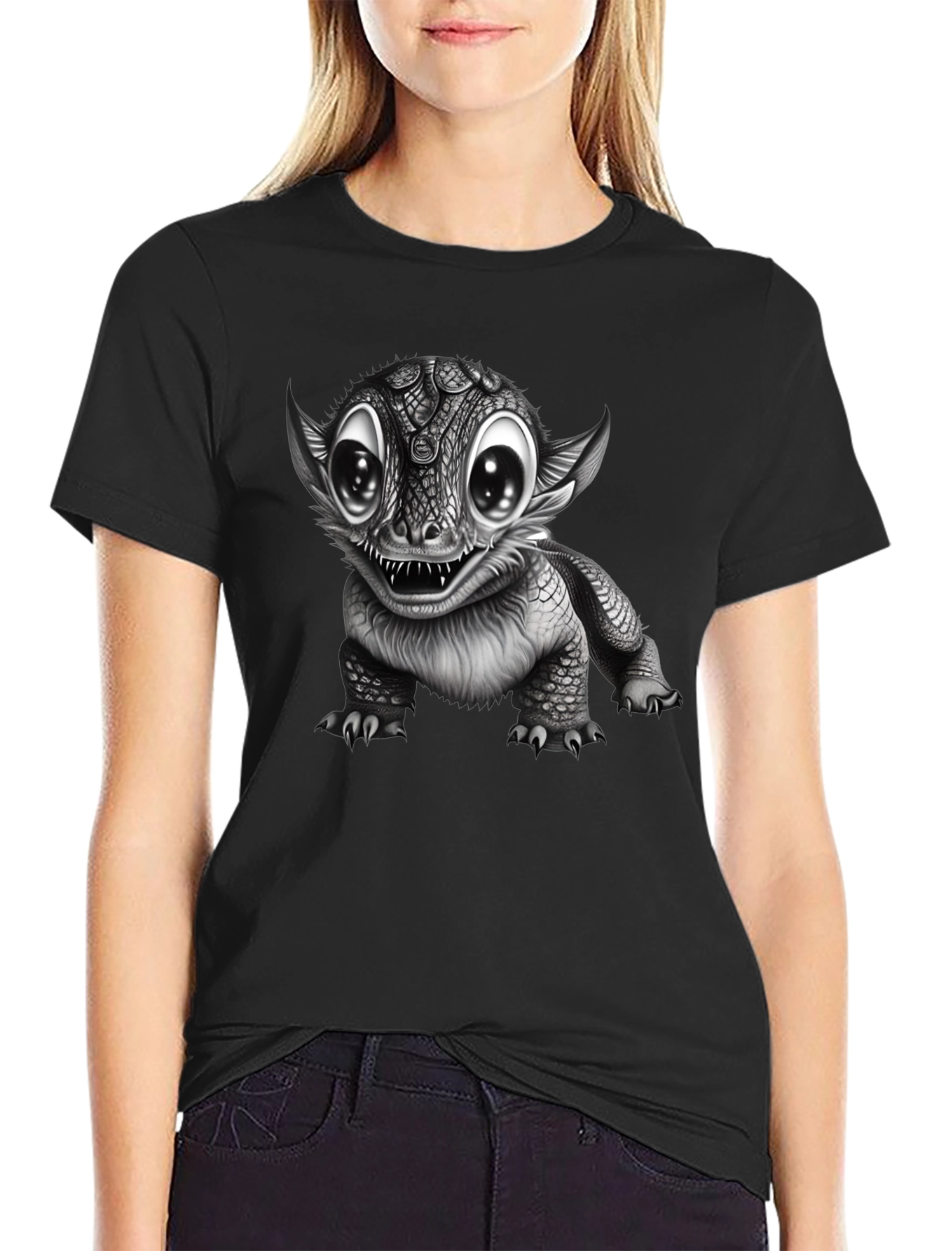 Cute Dragon Graphic T-Shirt