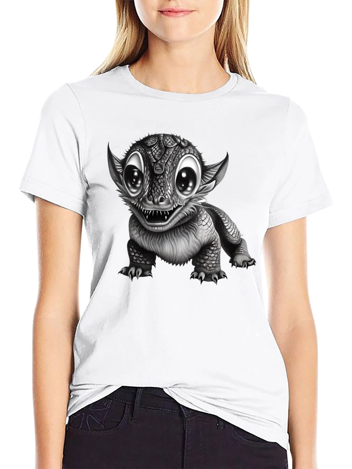 Cute Dragon Graphic T-Shirt