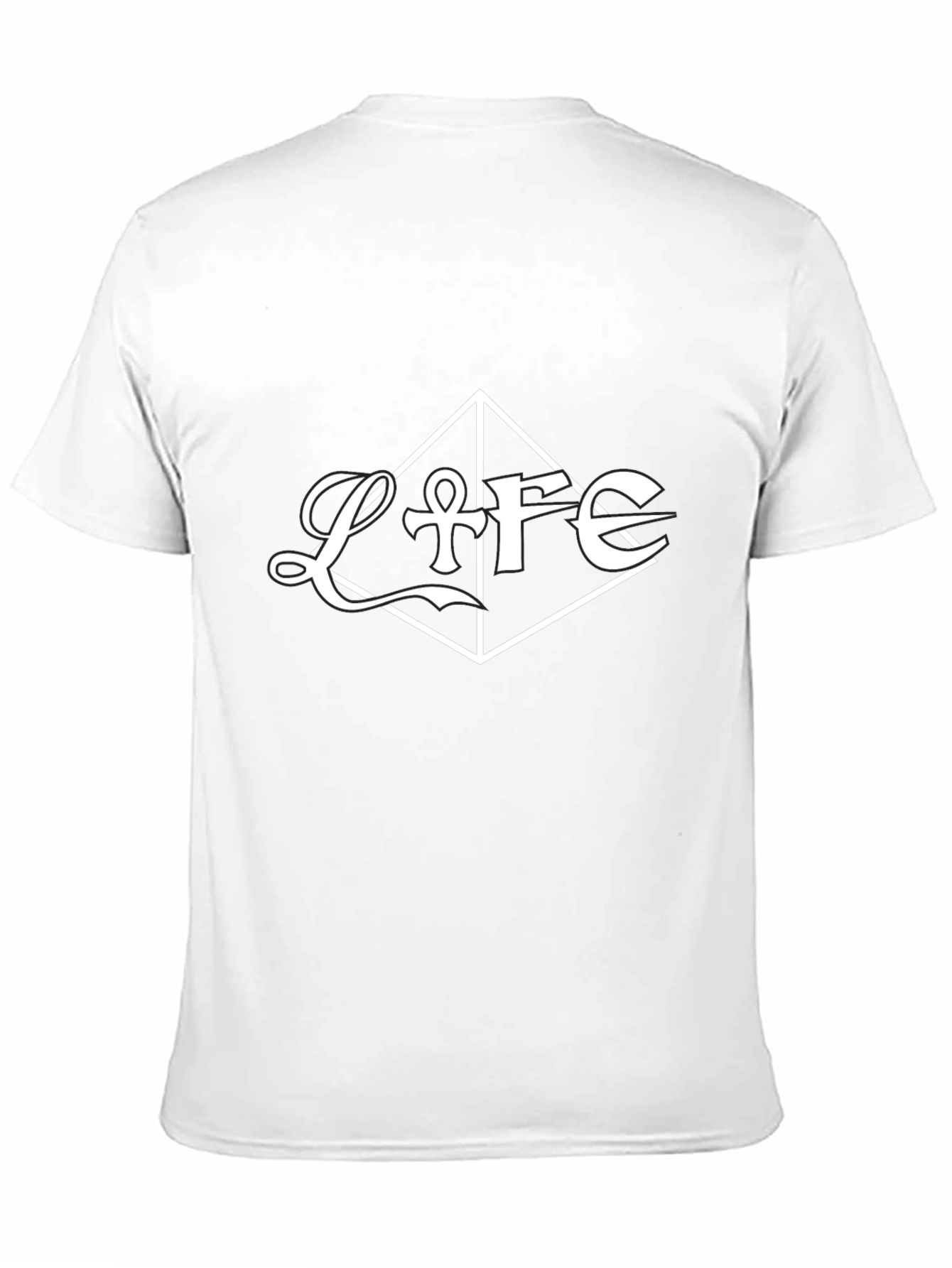 Life Graphic Tee - Stylish Black Cotton Blend T-Shirt