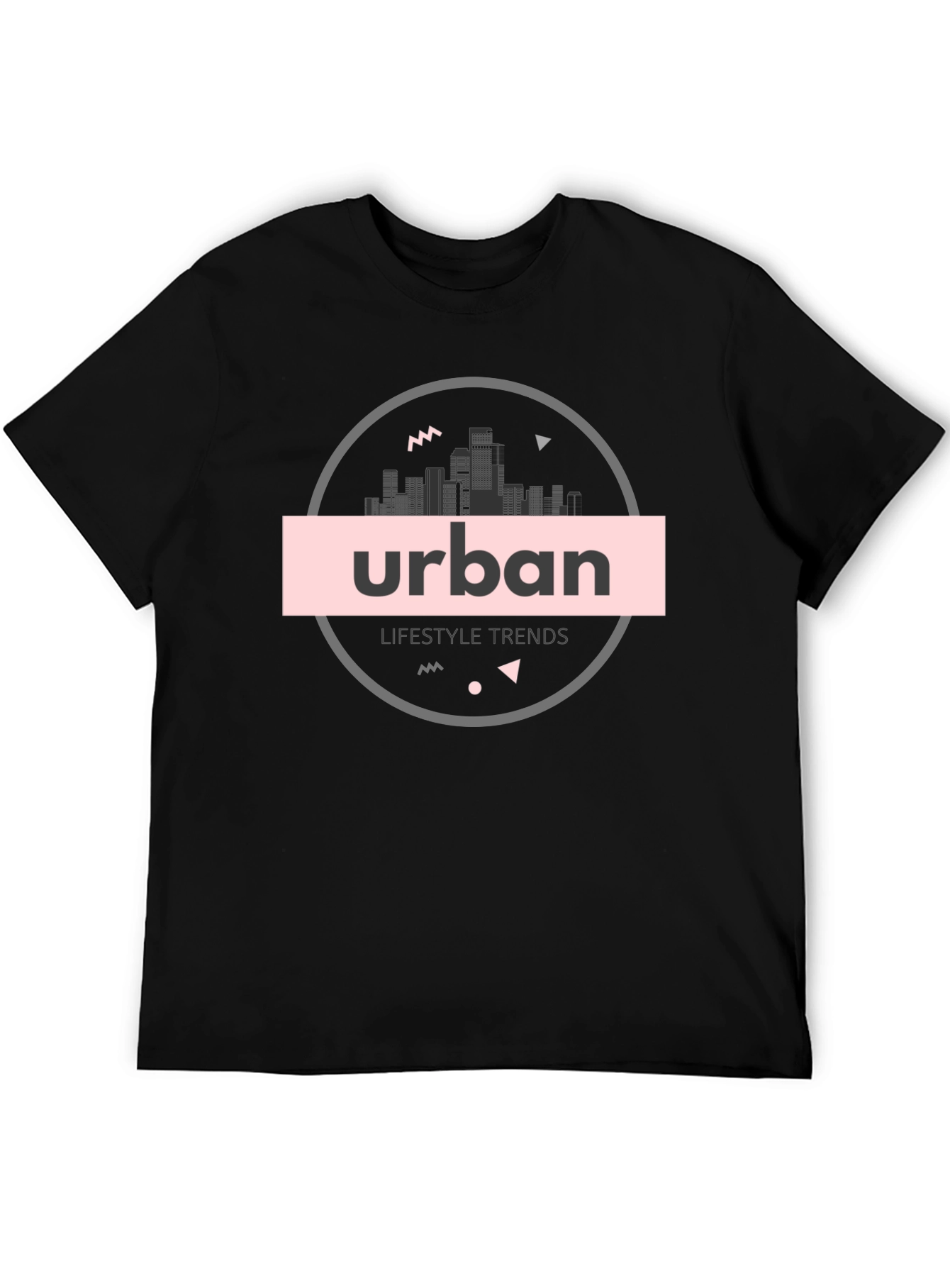 Urban Lifestyle Black T-Shirt