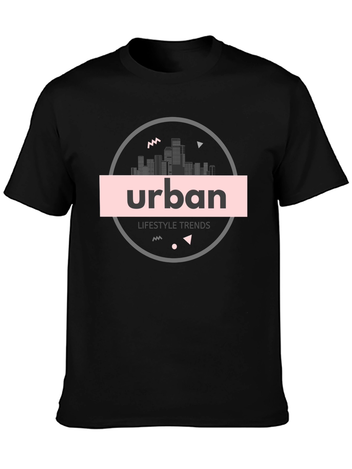 Urban Lifestyle Black T-Shirt