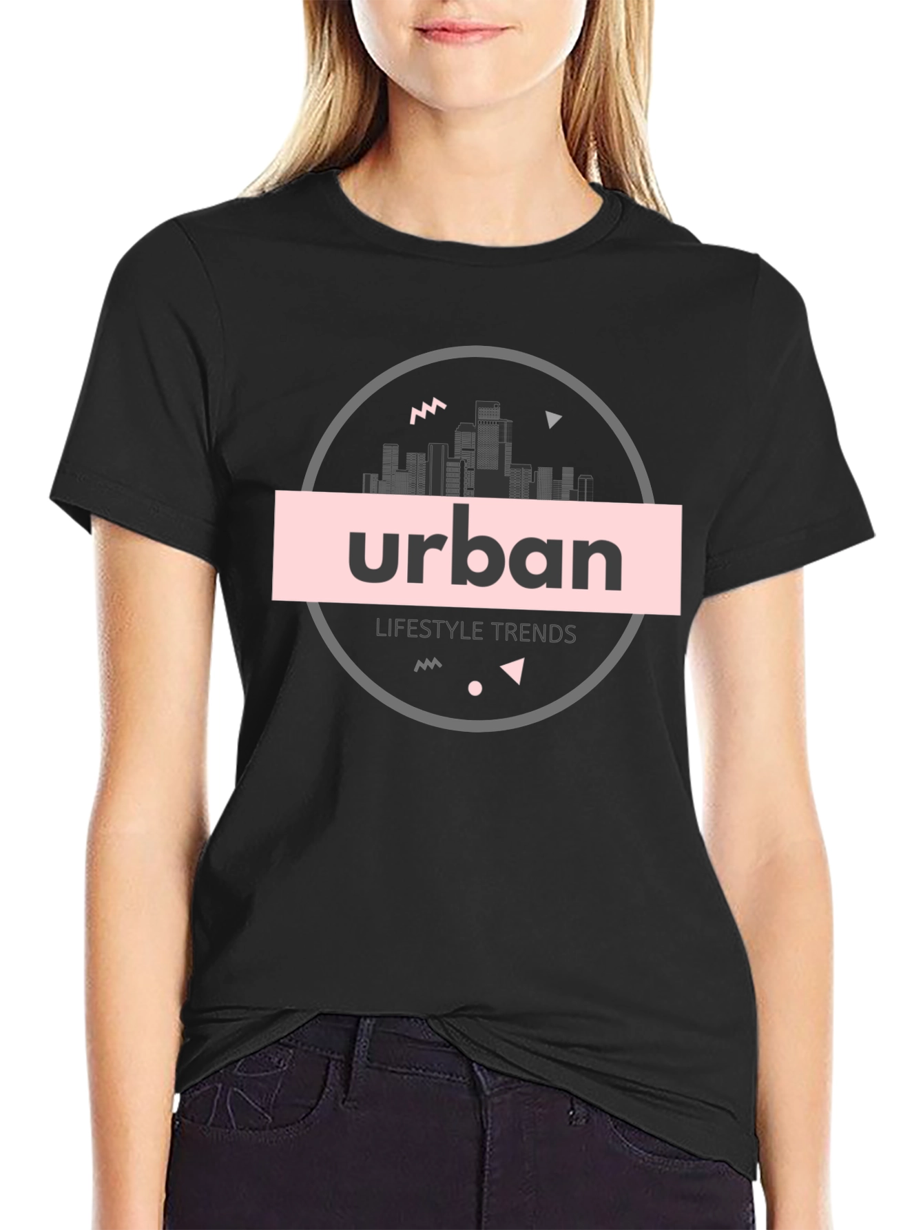 Urban Lifestyle Black T-Shirt