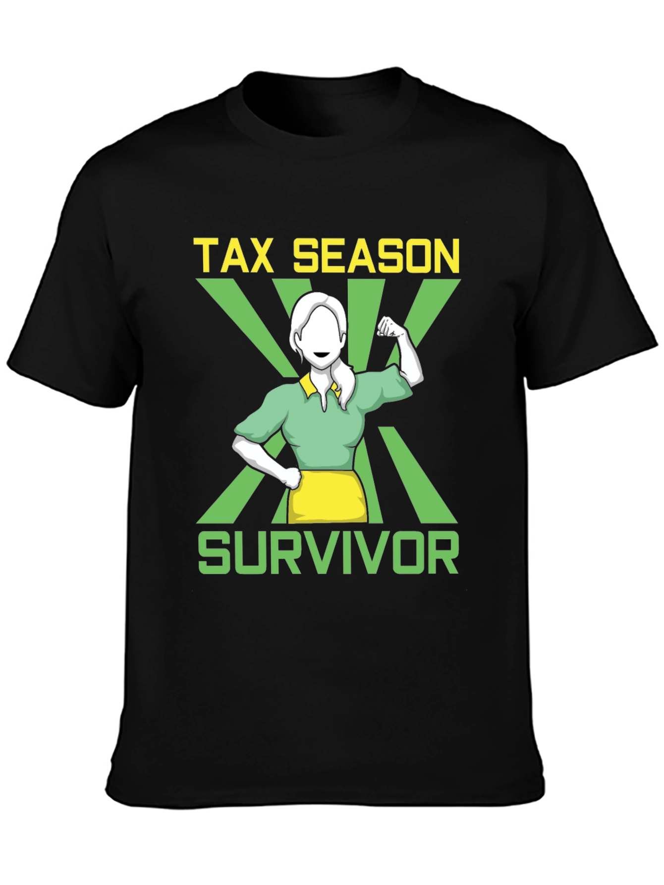 Tax Season Survivor Graphic Tee