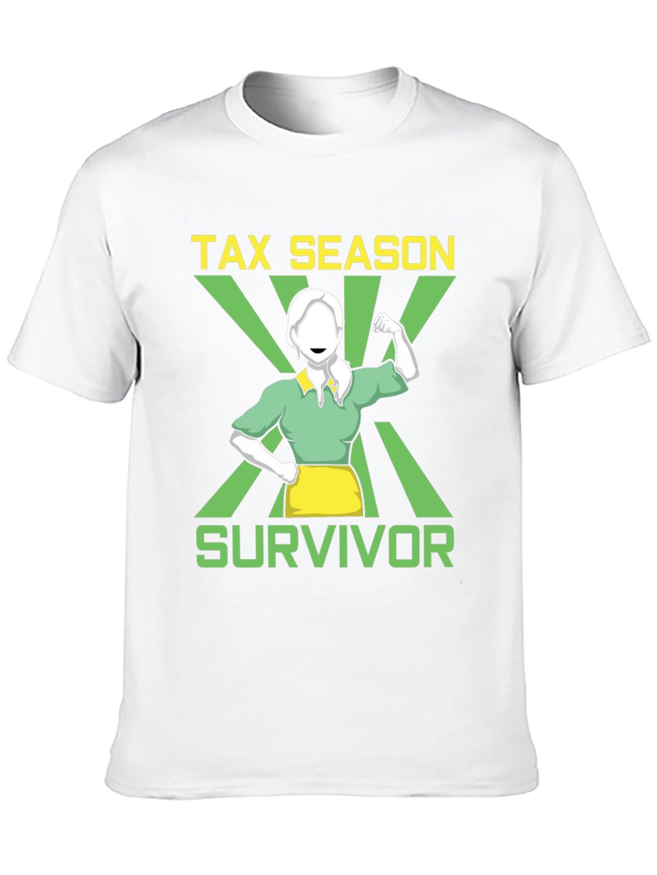 Tax Season Survivor Graphic Tee