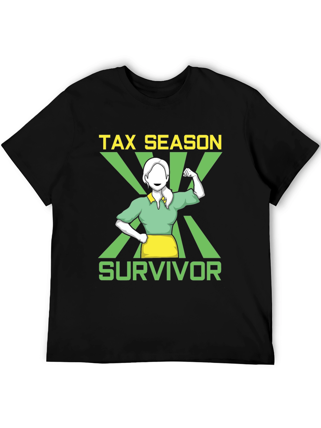 Tax Season Survivor Graphic Tee